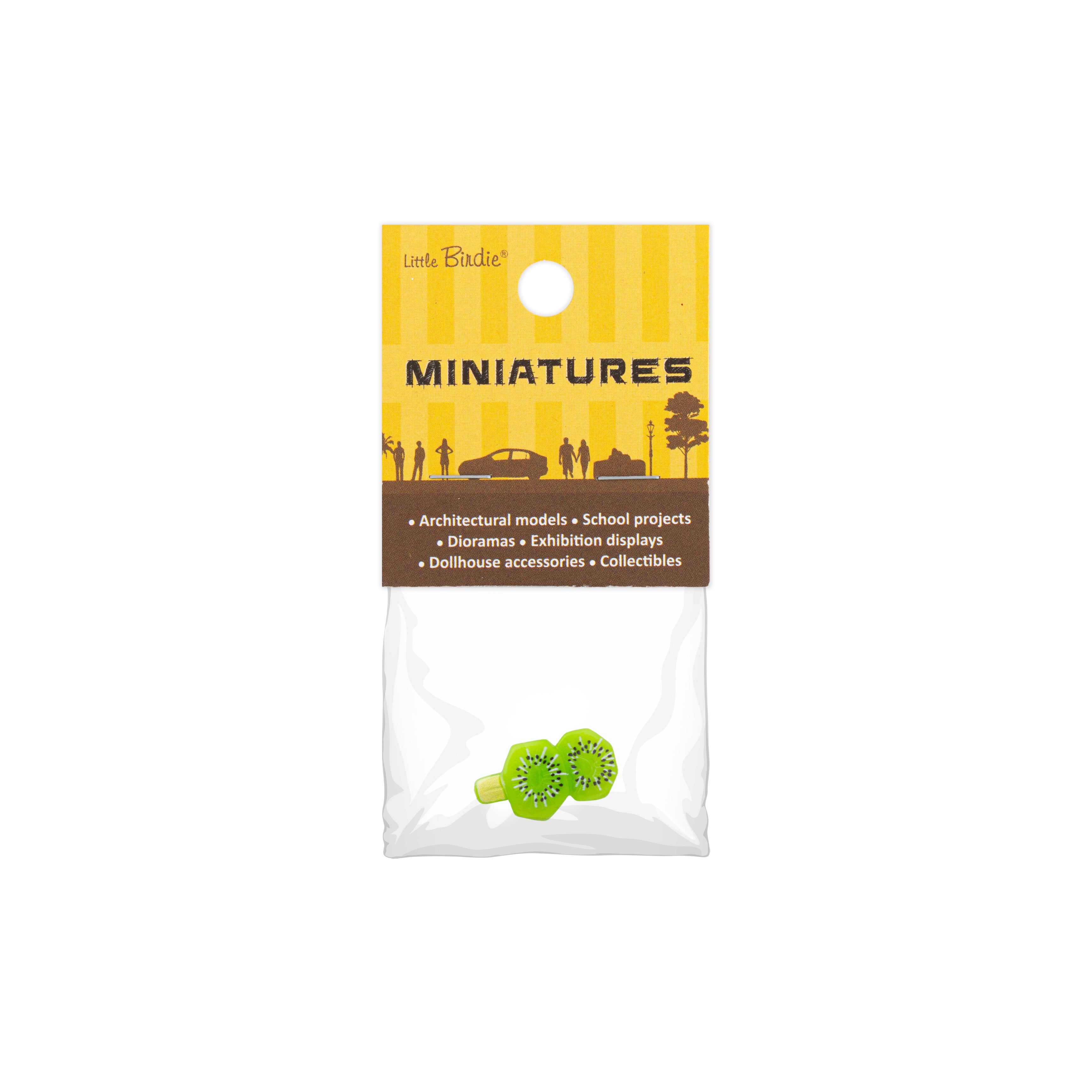 Miniature Resin Kiwi Candy 1pc