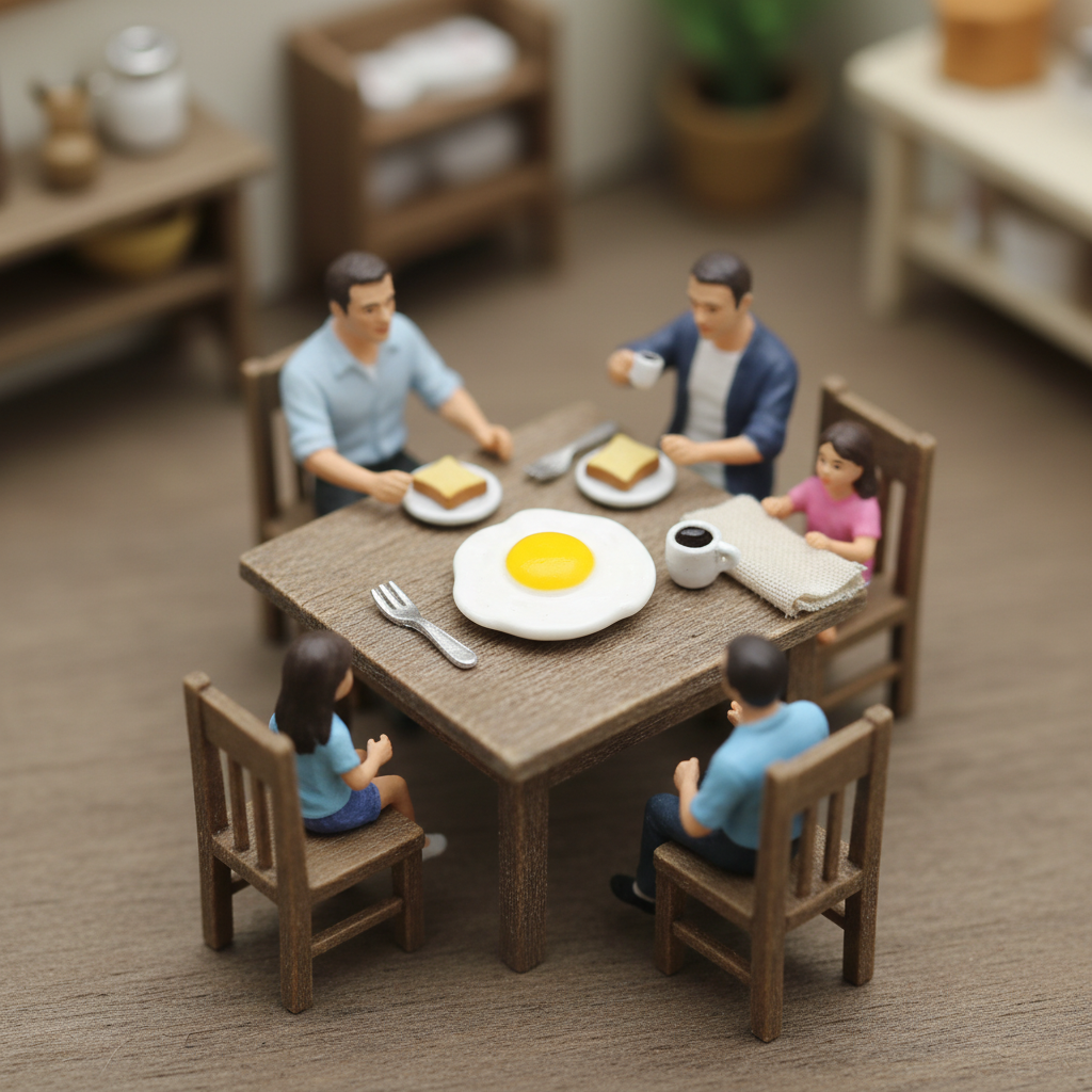 Resin Miniature Pizza 1pc