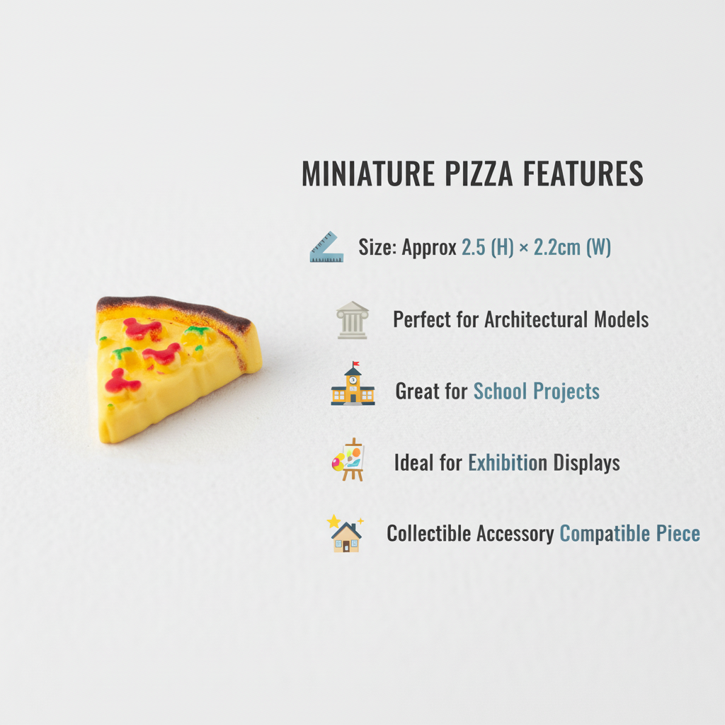 Miniature Pizza Slice