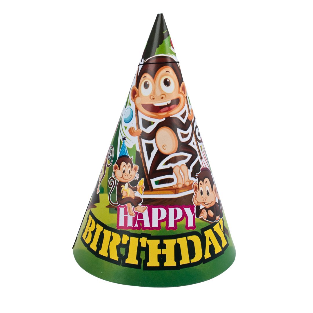 Party Paper Hats 11Inch 10 Pcs