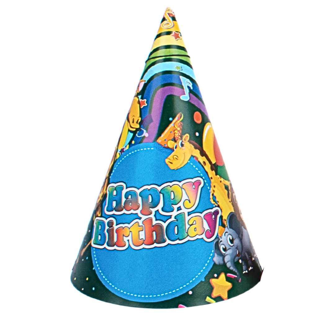 Party Paper Hats 11Inch 10 Pcs