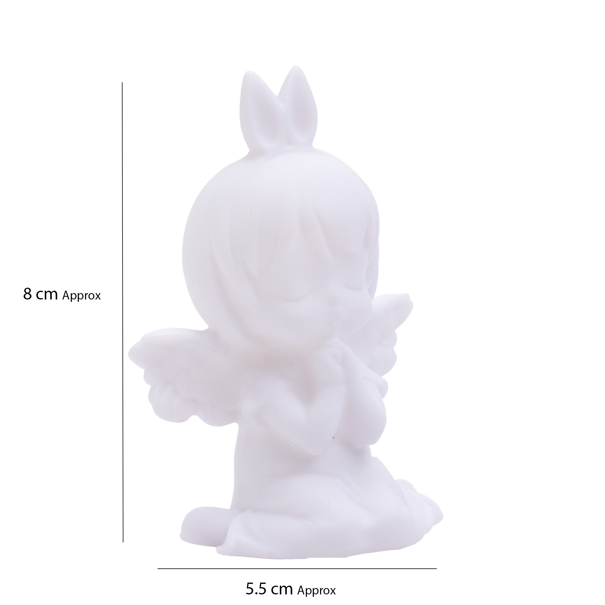 Paint And Play Create Your Own 3D Table Decor with Acrylic Paint and Brush Angel 3.5inch