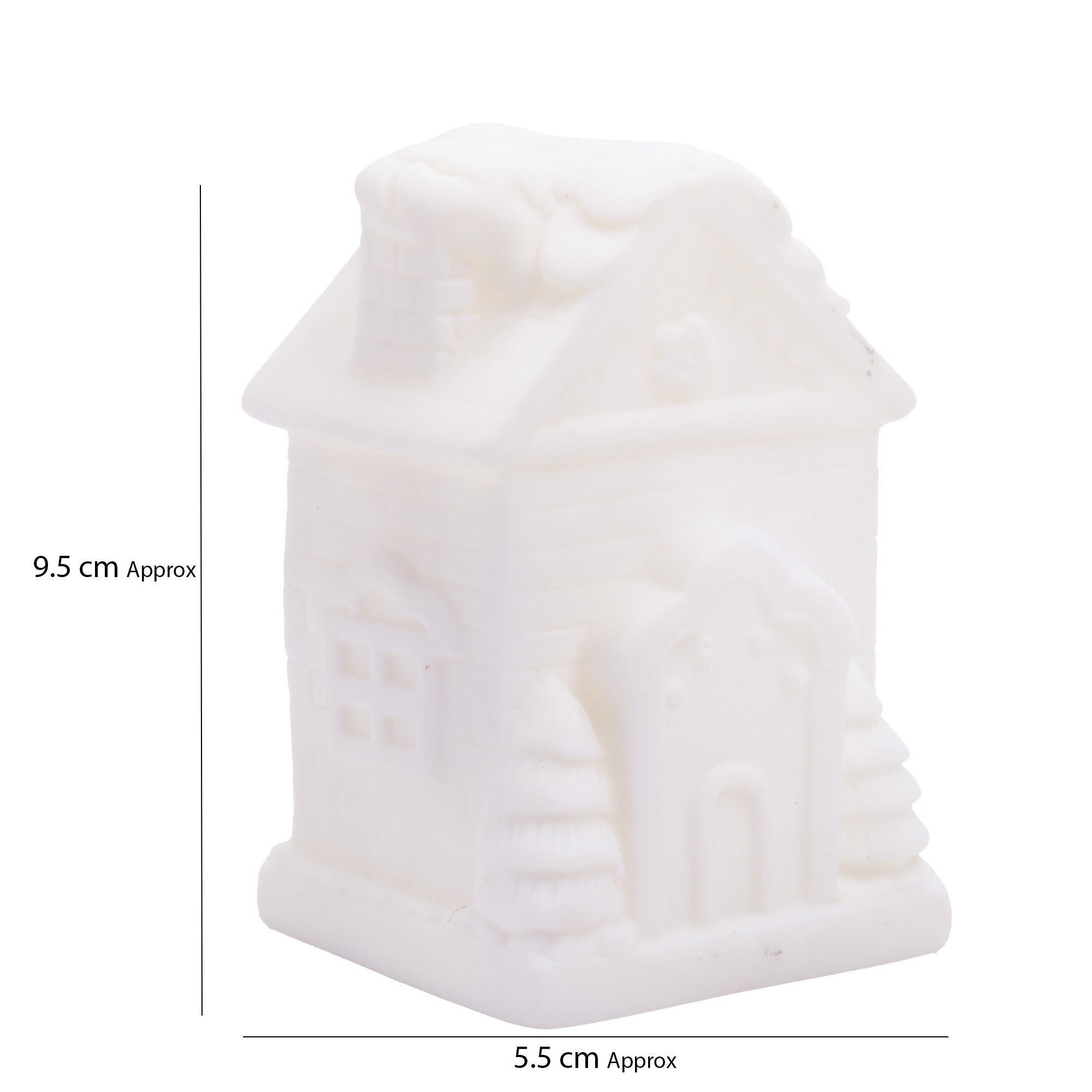 Paint And Play Create Your Own 3D Table Decor with Acrylic Paint and Brush House 4inch