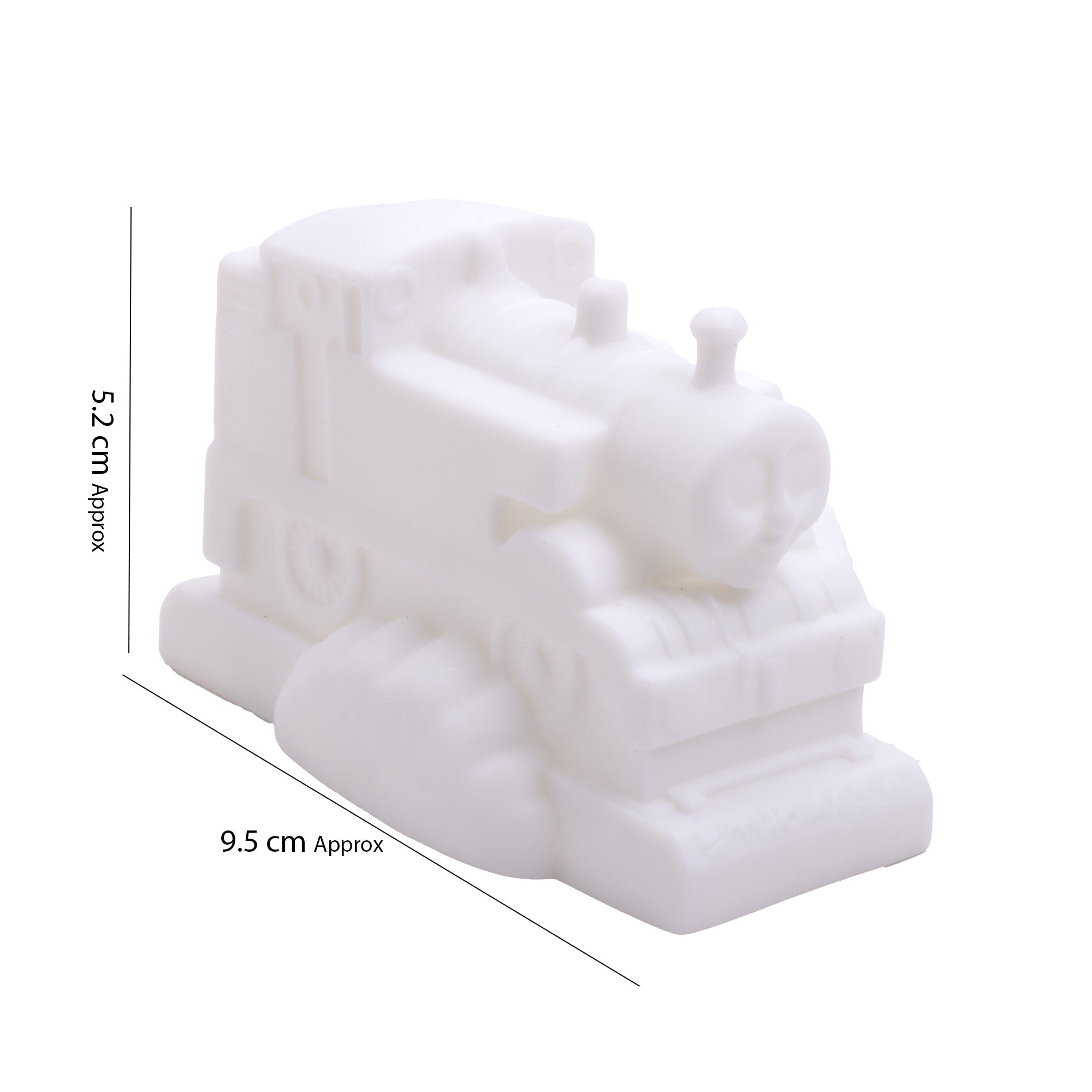 Paint And Play Create Your Own 3D Table Decor with Acrylic Paint and Brush Train 4inch