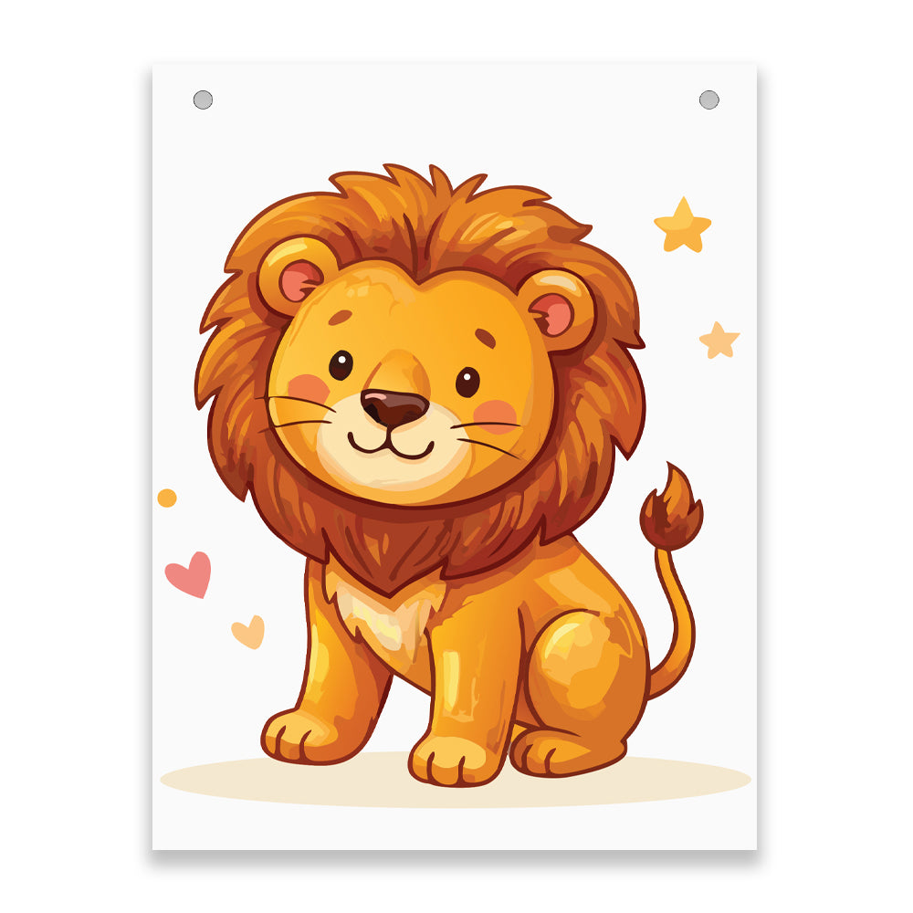 Make Your Own Banner Lion 7 x 5.16inch1pc IB