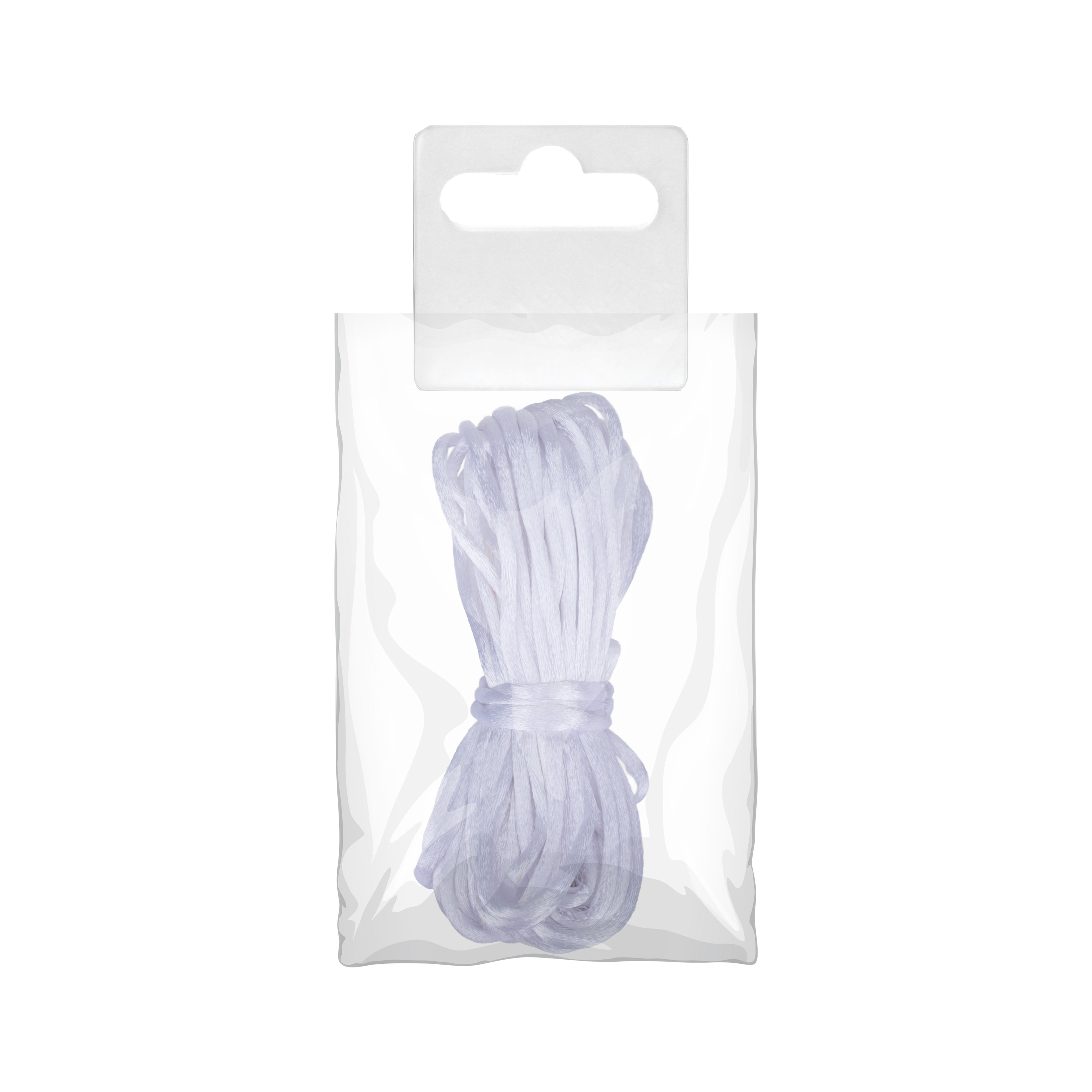 Satin Cord White 10m PBHC IB