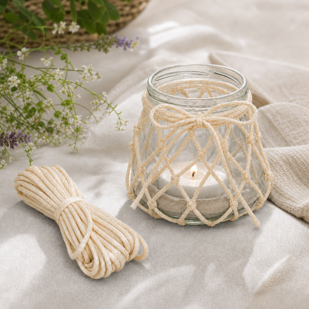 Satin Cord Cream 10m PBHC IB