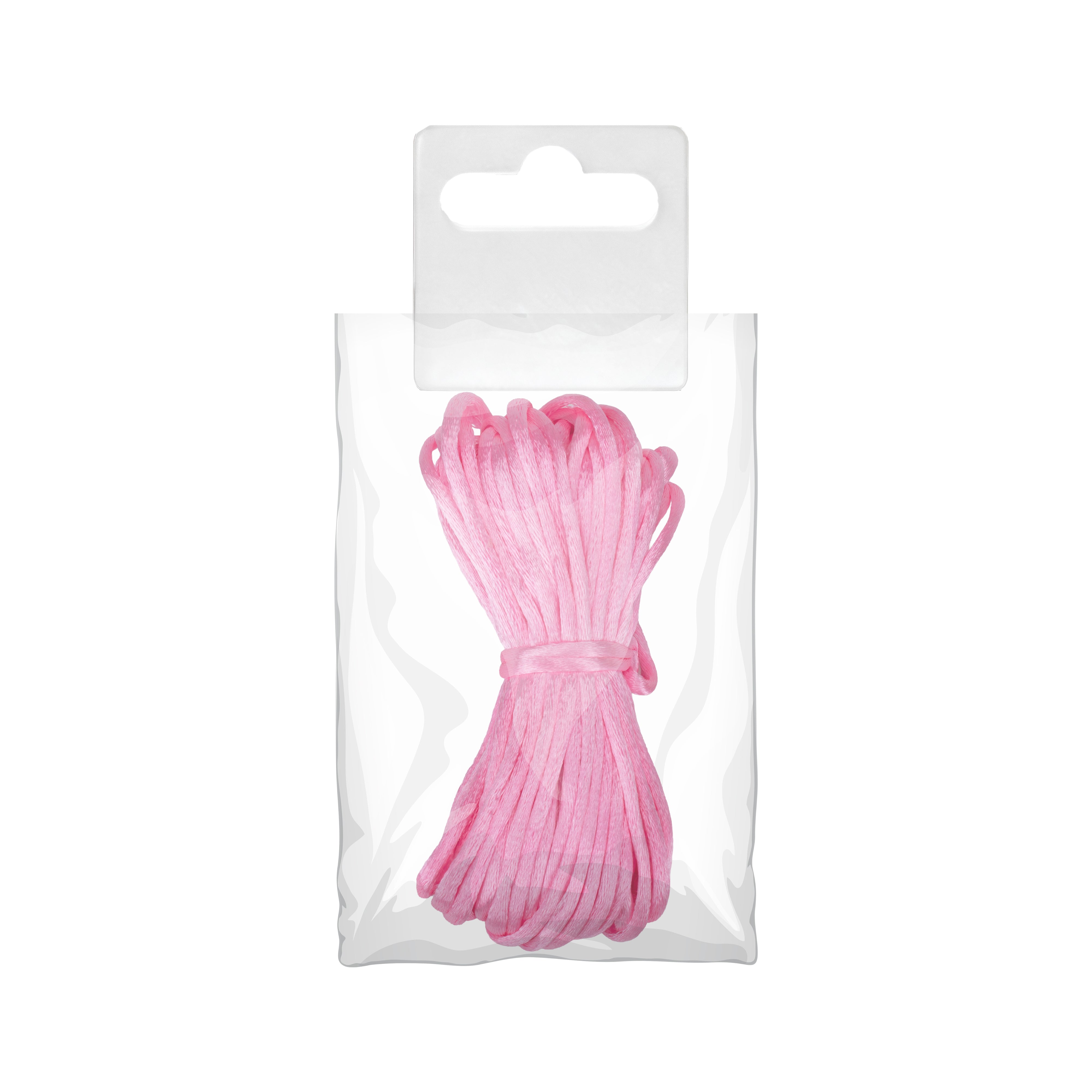 Satin Cord Rose Pink 10m PBHC IB
