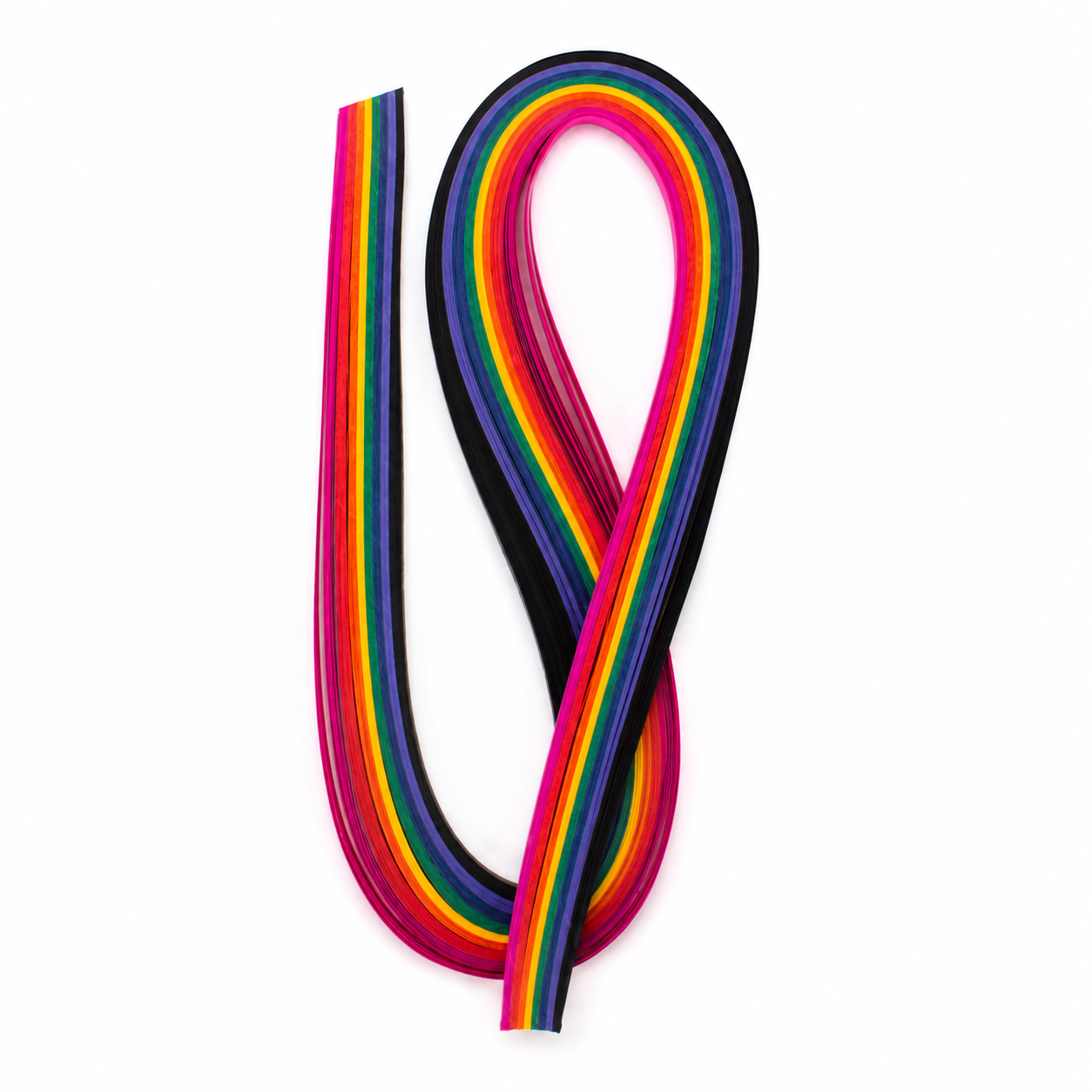 Quilling Strips Bright 6mm 21inch 100Strips