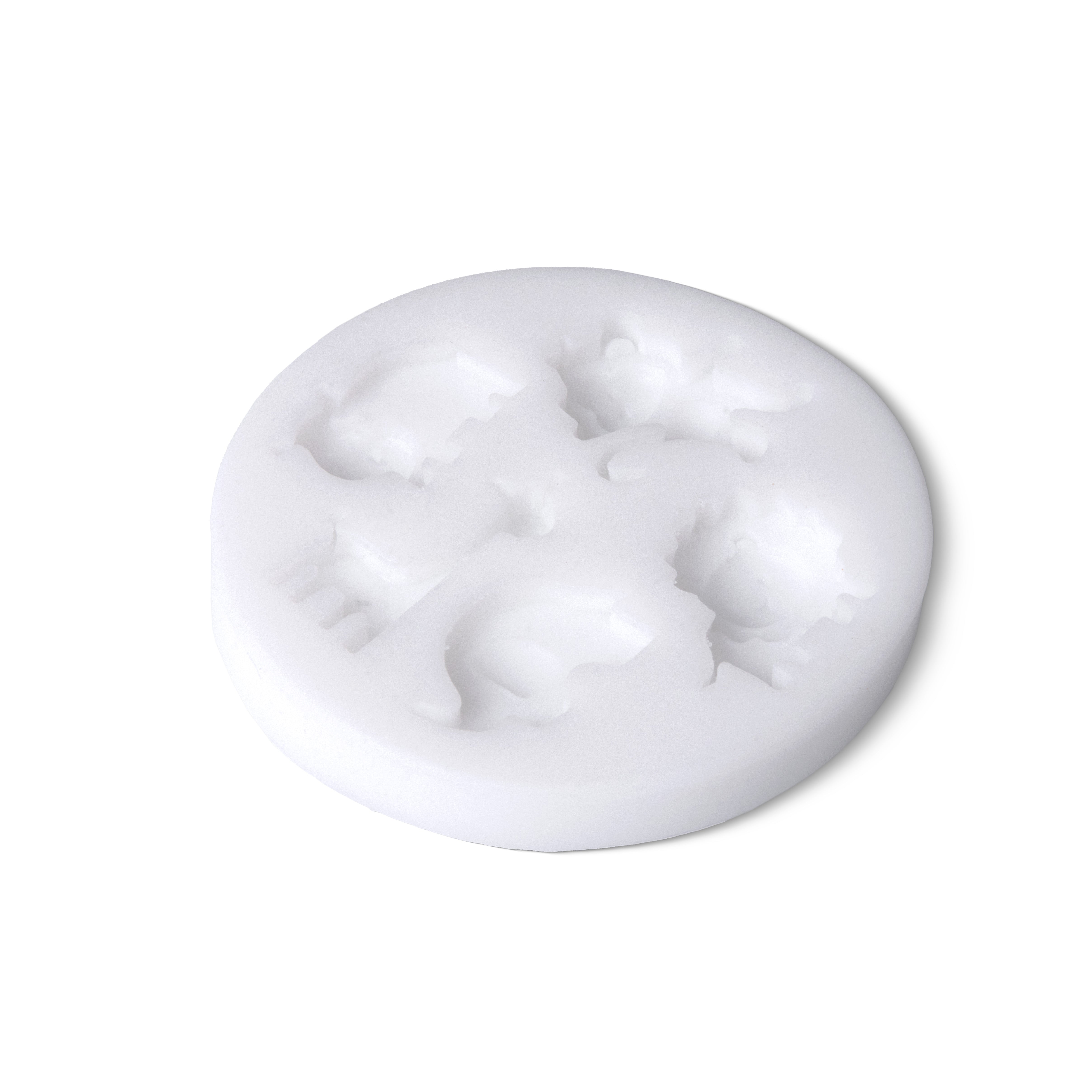 Silicone Mould Wild Animals 7.1 Dia D-1.1cm 1pc