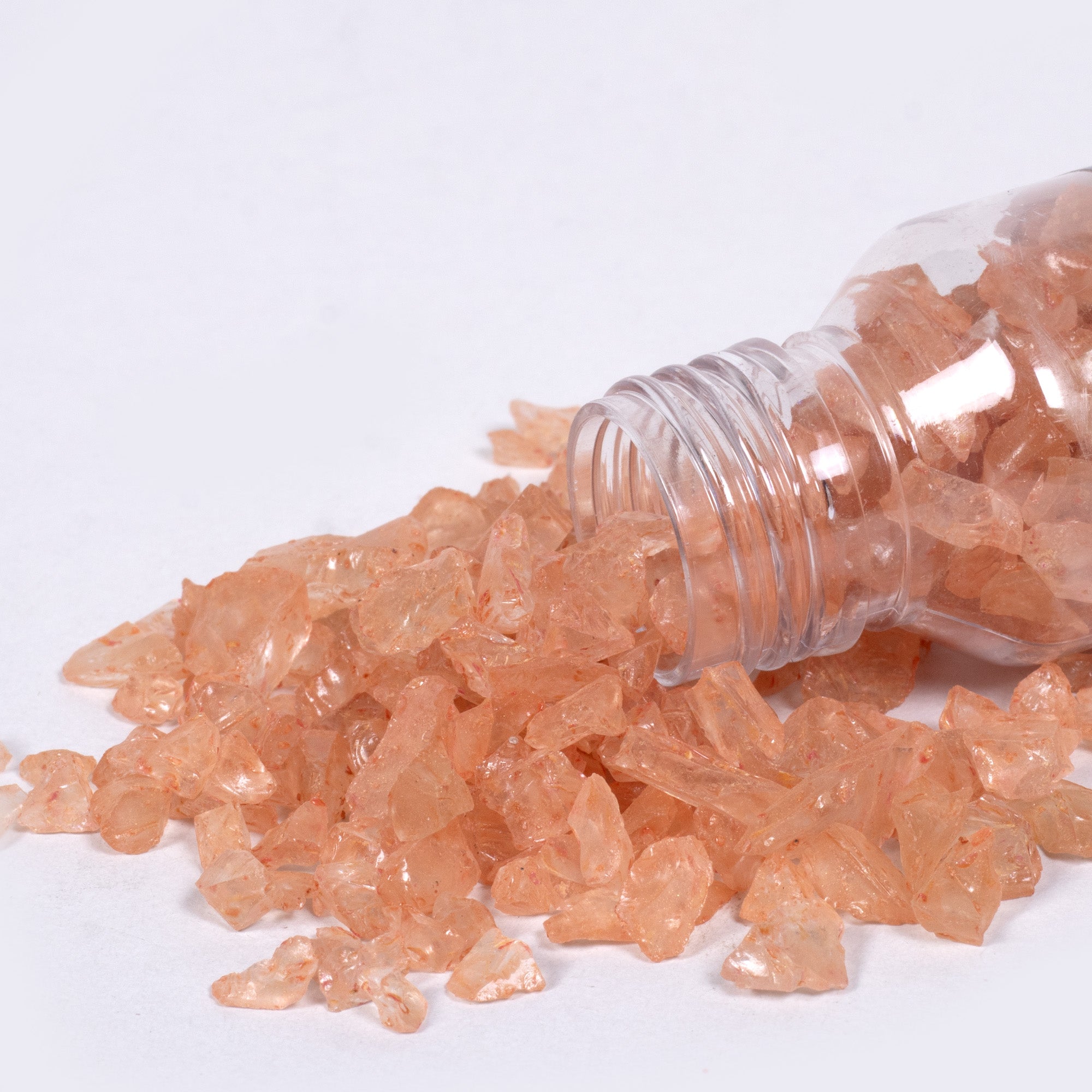 Crushed Glass Coral 6-9mm 80gm Bottle