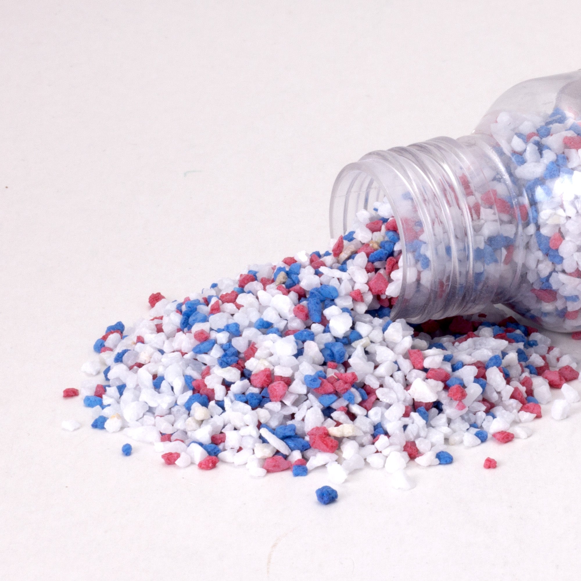 Stone Chips Snow Rose 100gm Bottle