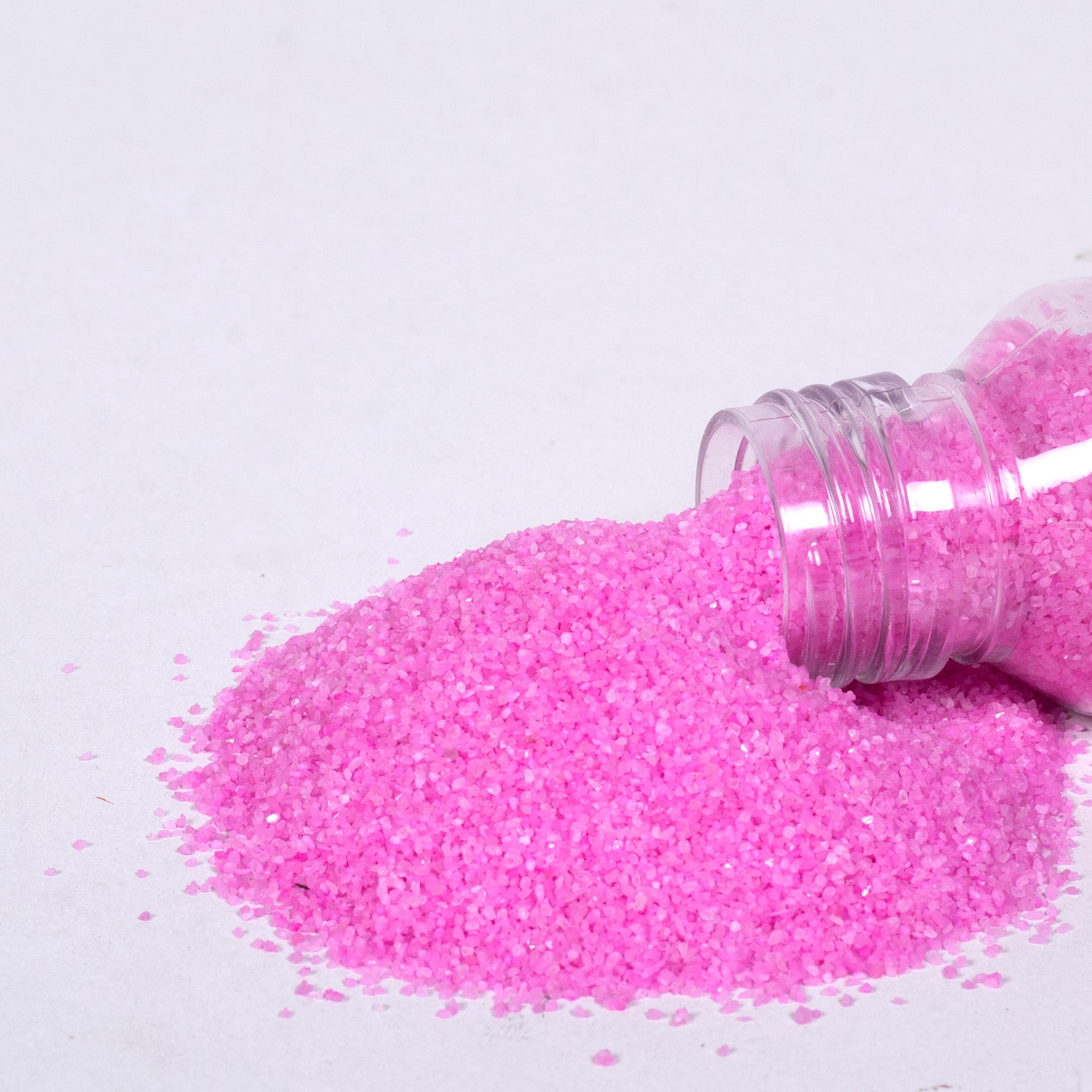 Coloured Sand Pink 100gm Bottle