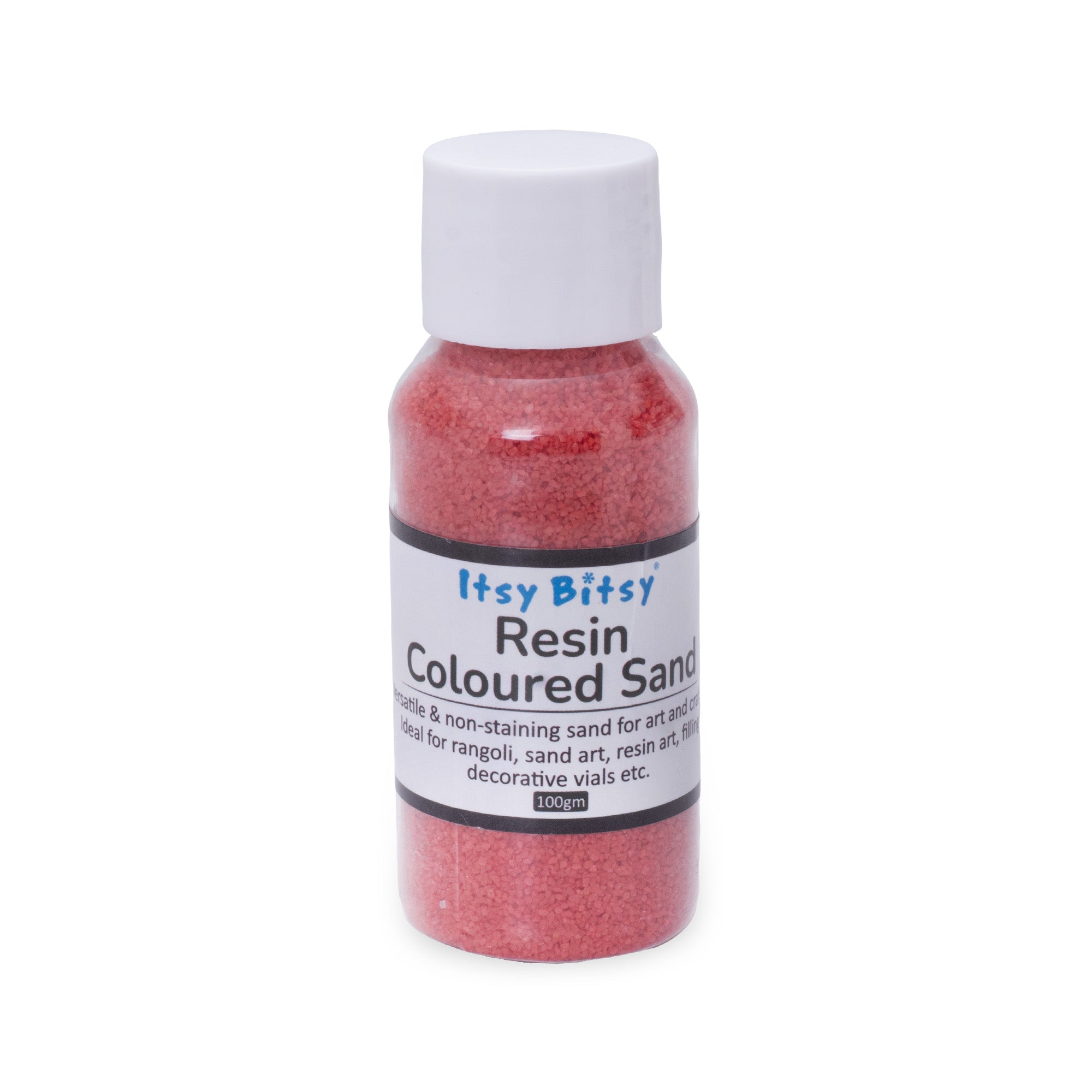 Coloured Sand Red 100gm Bottle