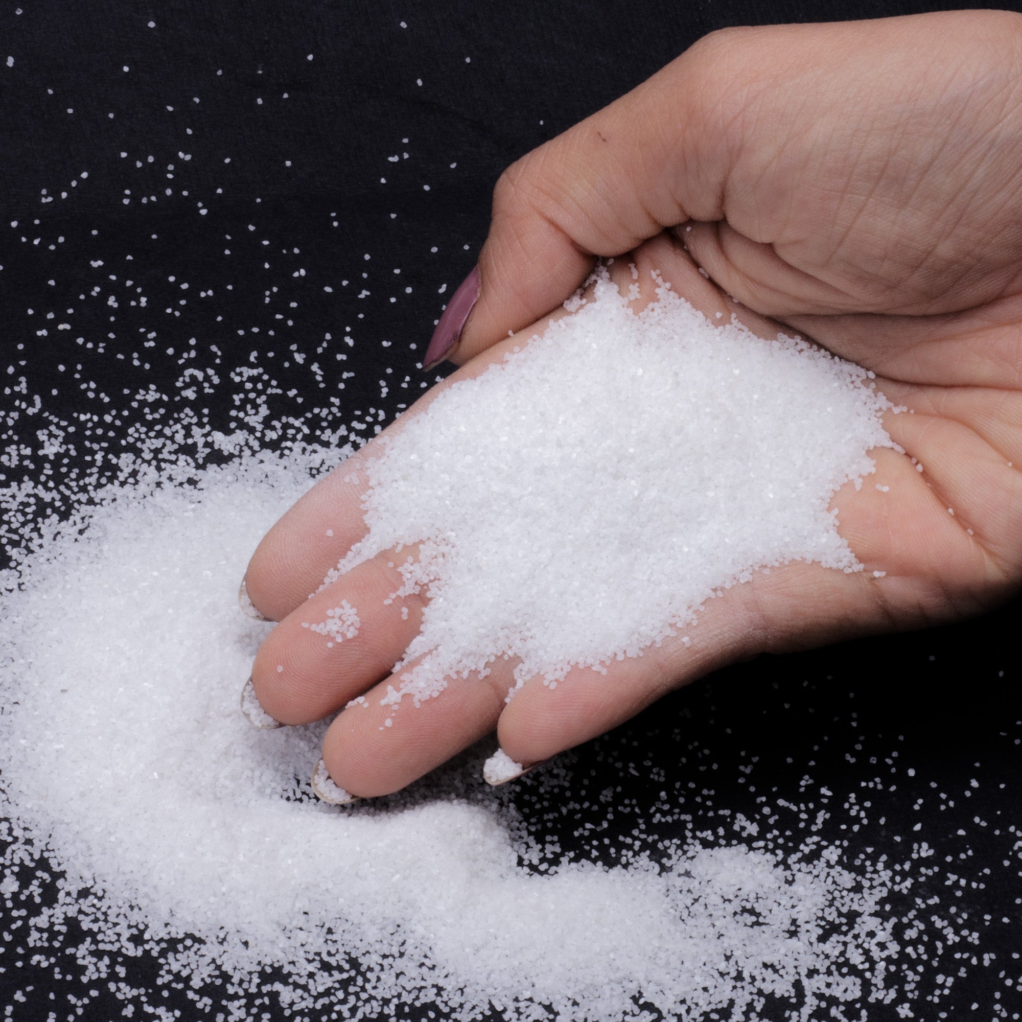 Coloured Sand White 100gm Bottle