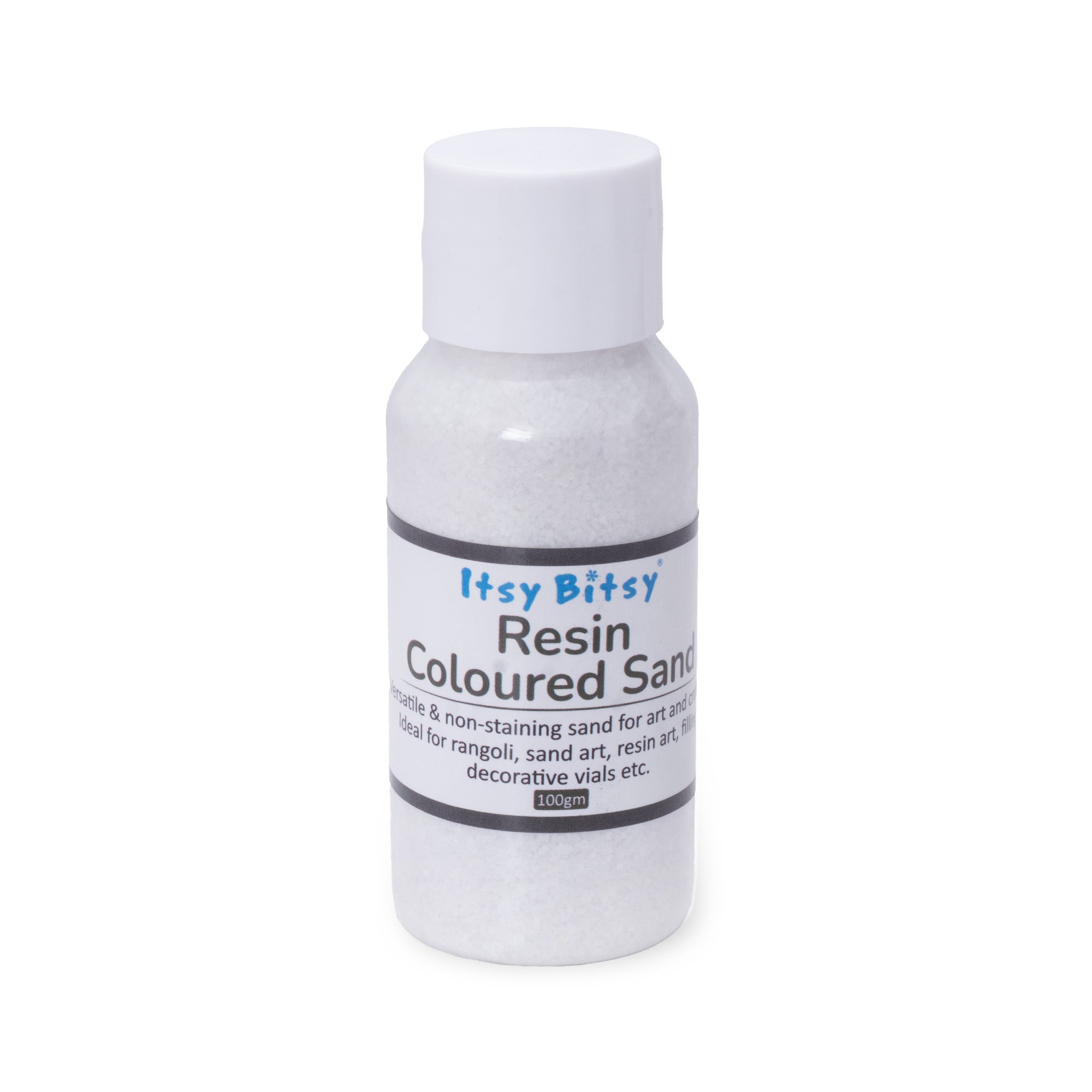 Coloured Sand White 100gm Bottle