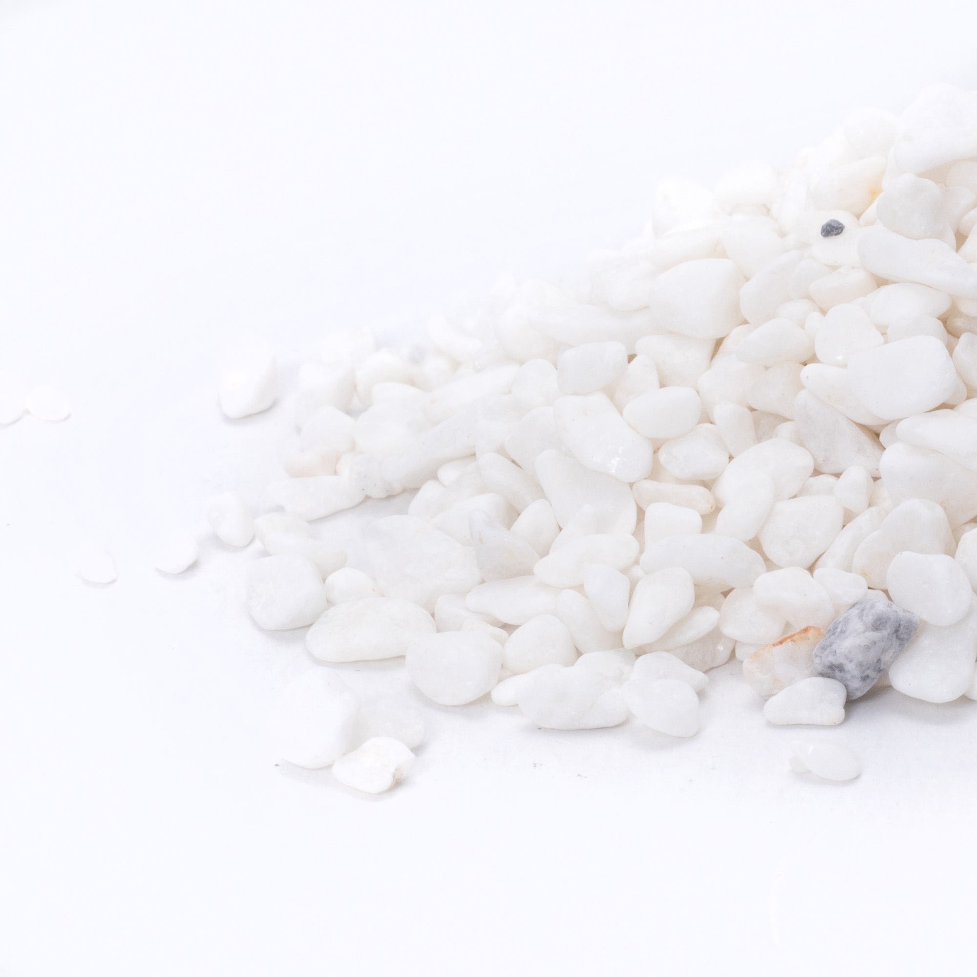 Natural Stone Chips White 3-5mm 100gm Bottle