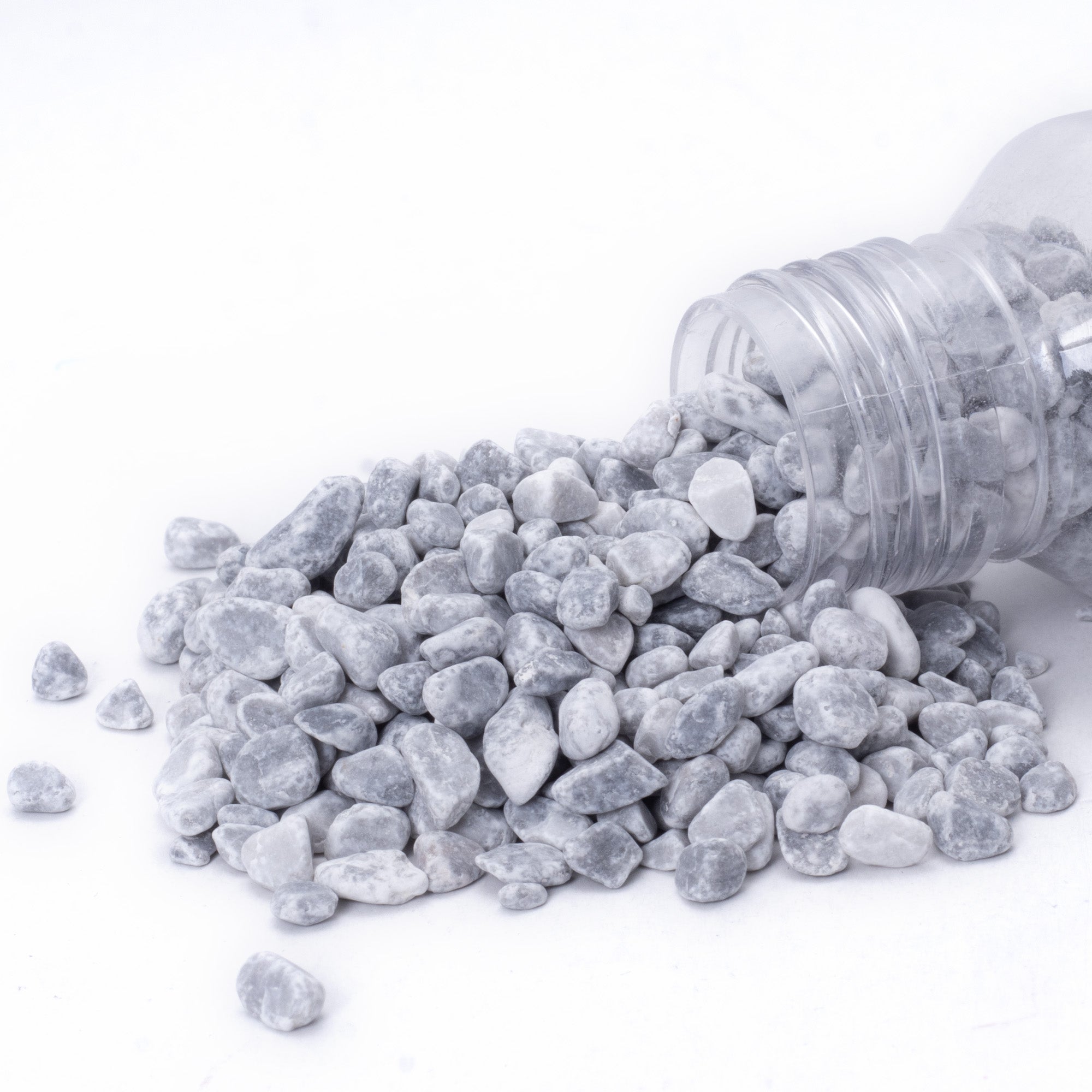 Natural Stone Chips Grey Blend 3-5mm 100gm Bottle