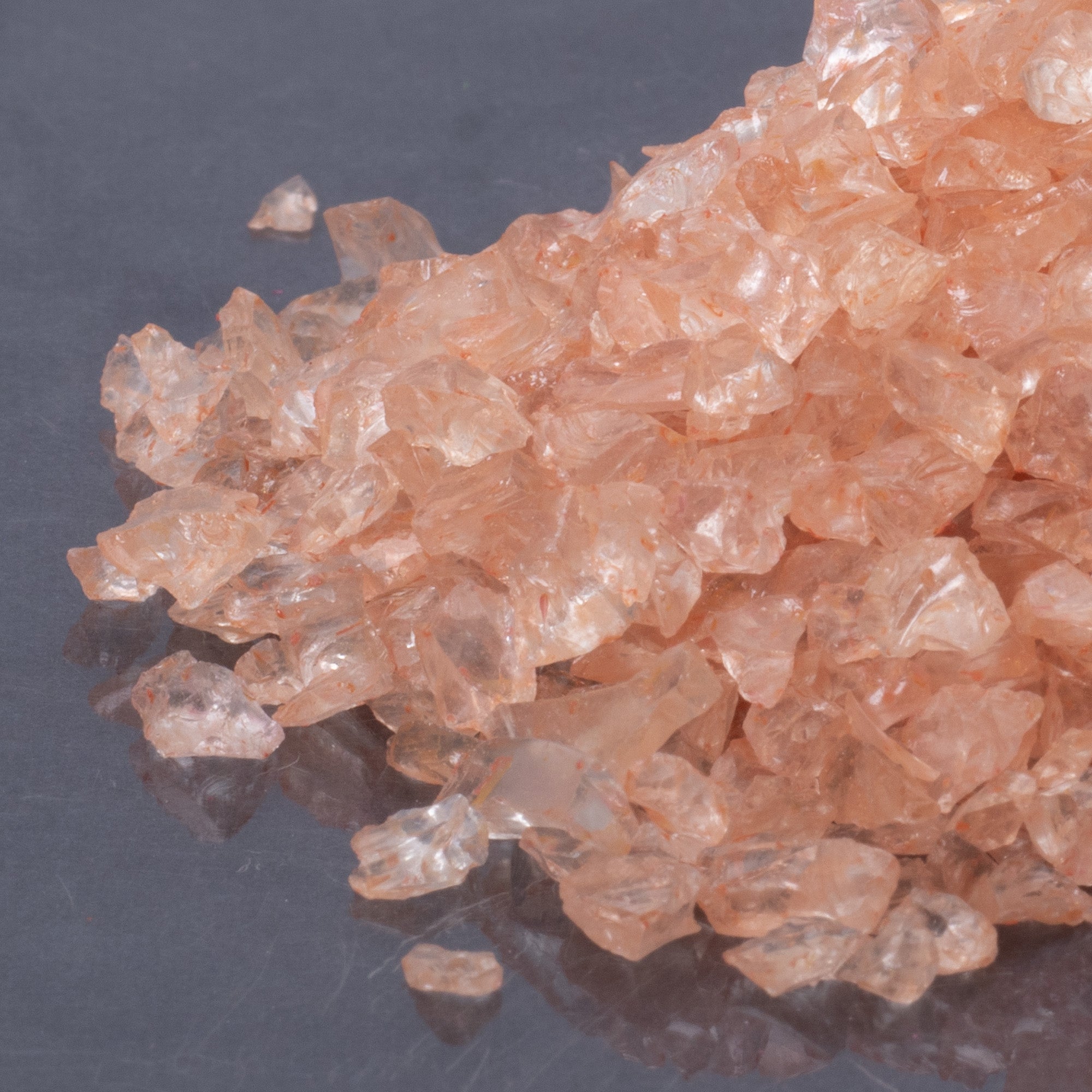Crushed Glass Coral 2-3mm 80gm Bottle