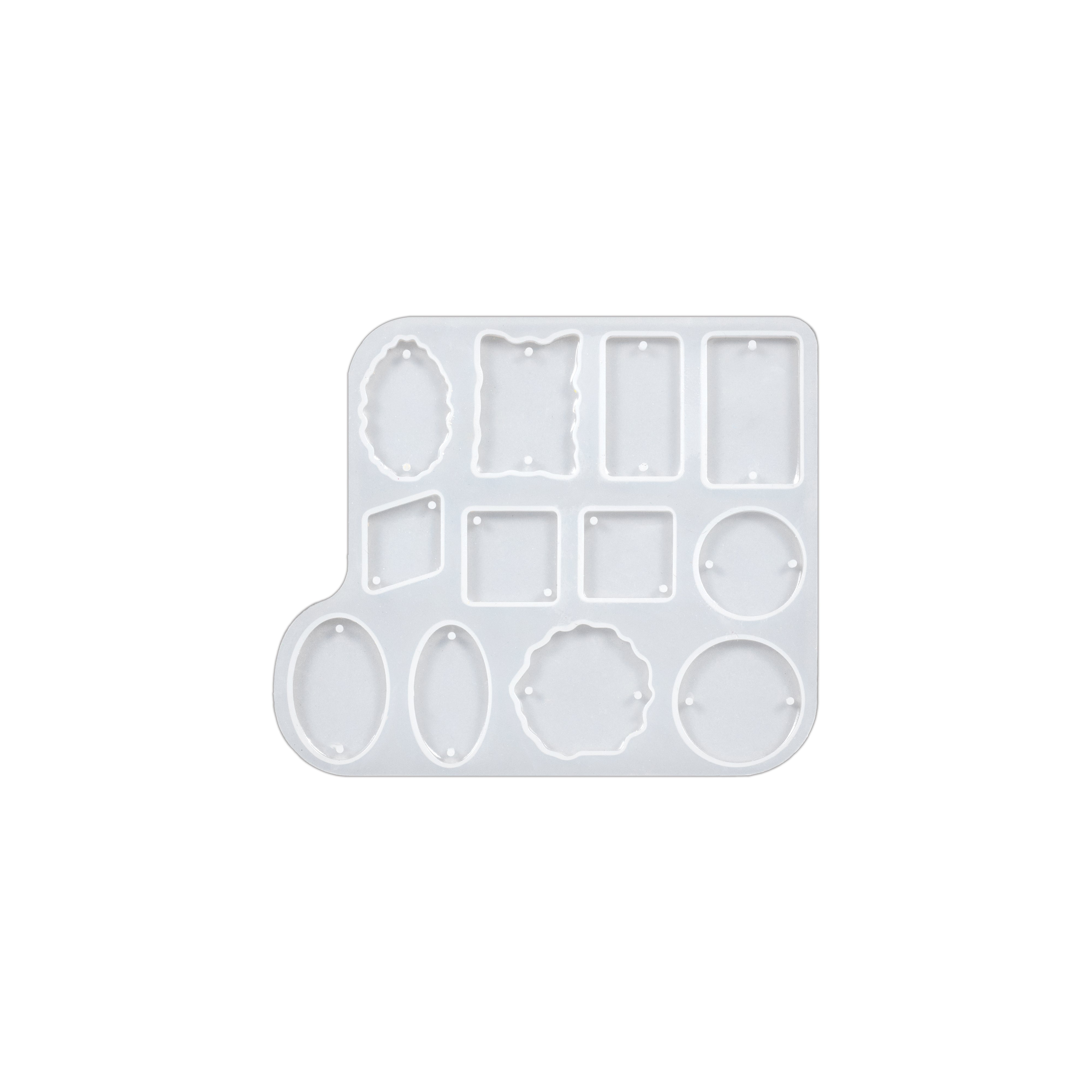Rakhi Silicone Mould Shape Mix L14.3 X W12cm 1pc