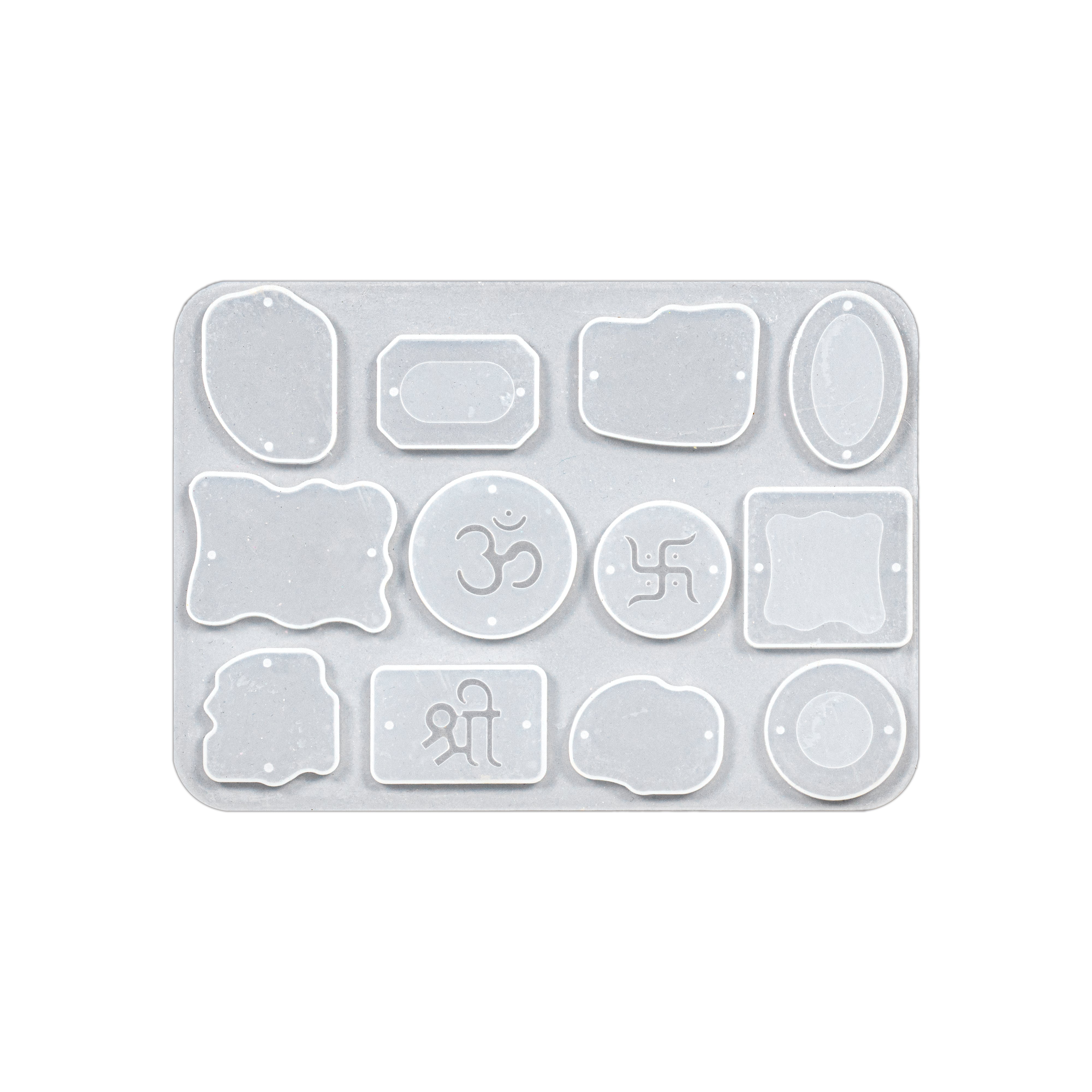 Rakhi Silicone Mould Good Luck L19.5 X W14cm 1pc