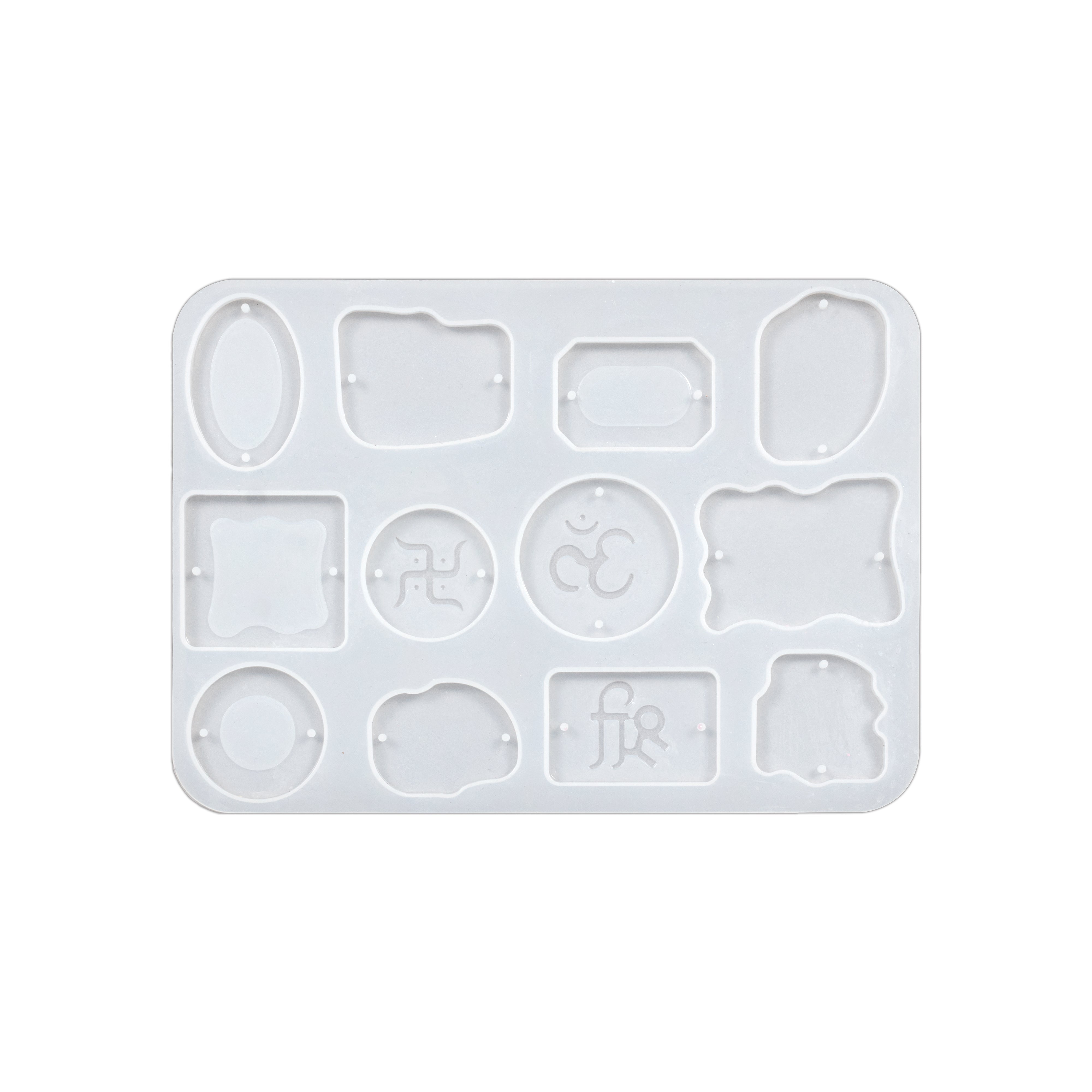 Rakhi Silicone Mould Good Luck L19.5 X W14cm 1pc