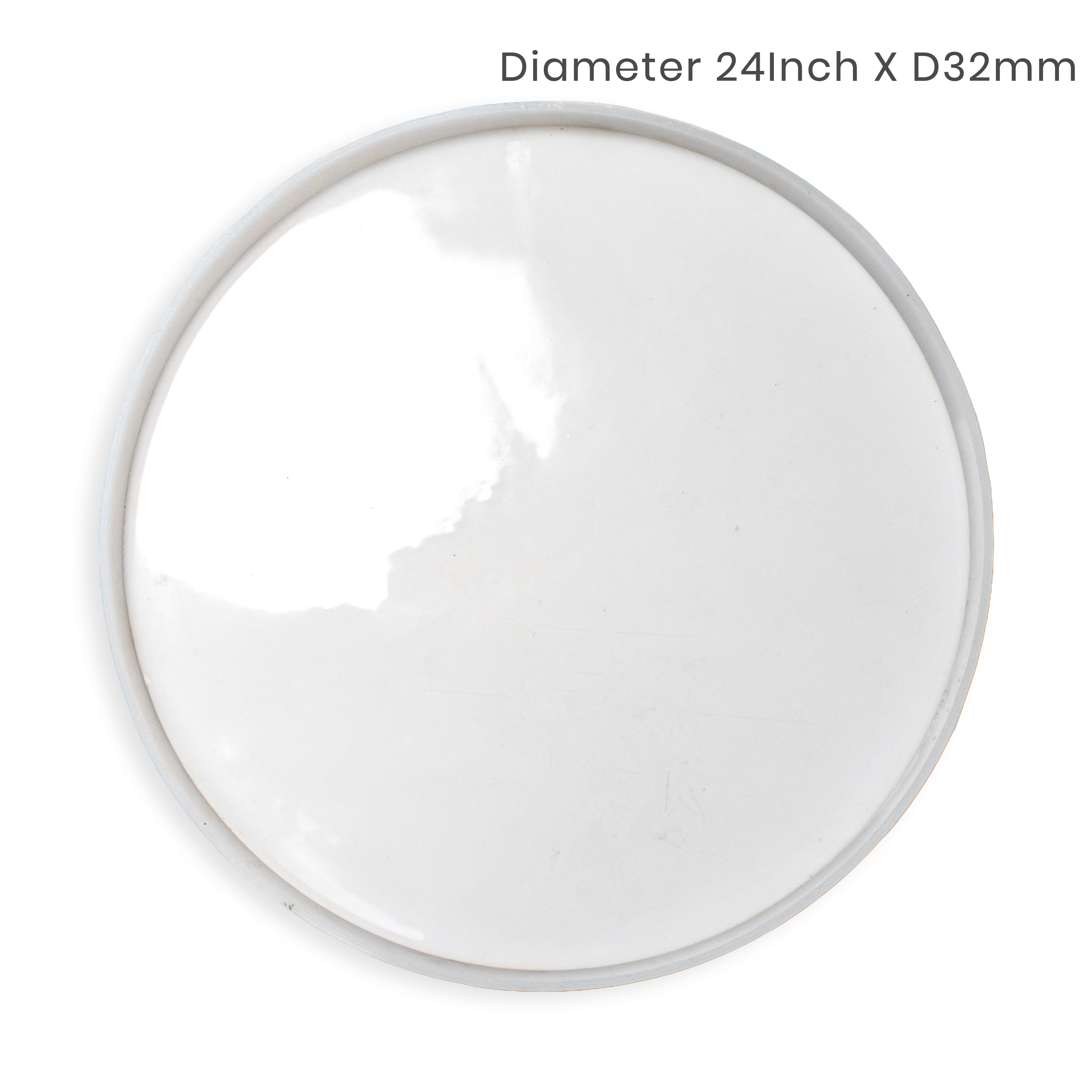 Silicone Mould Round Dia 24Inch X D32mm 1pc