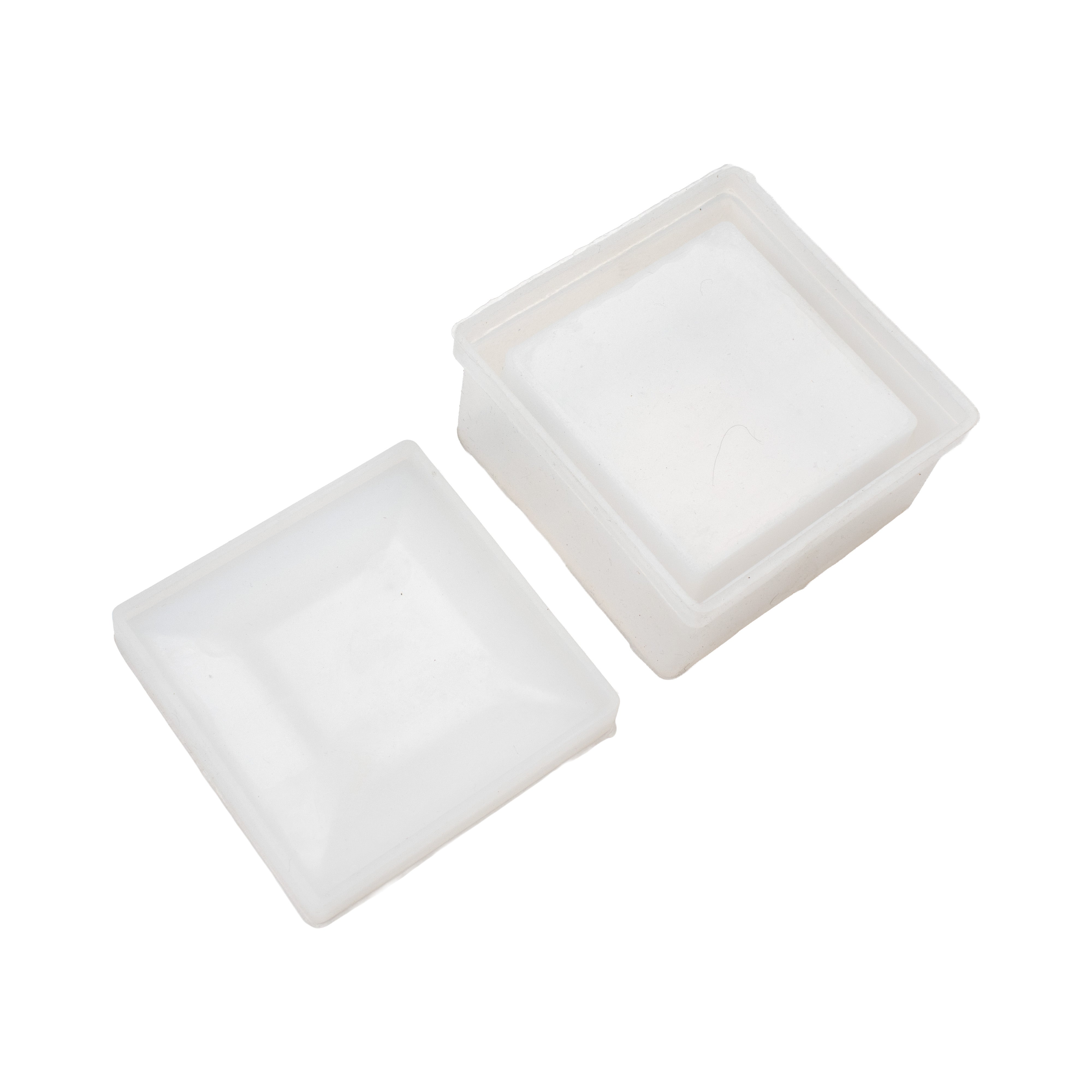 Silicone Mould Square Gift Box 7.5 X 7.4cm X D1.2cm 1pc