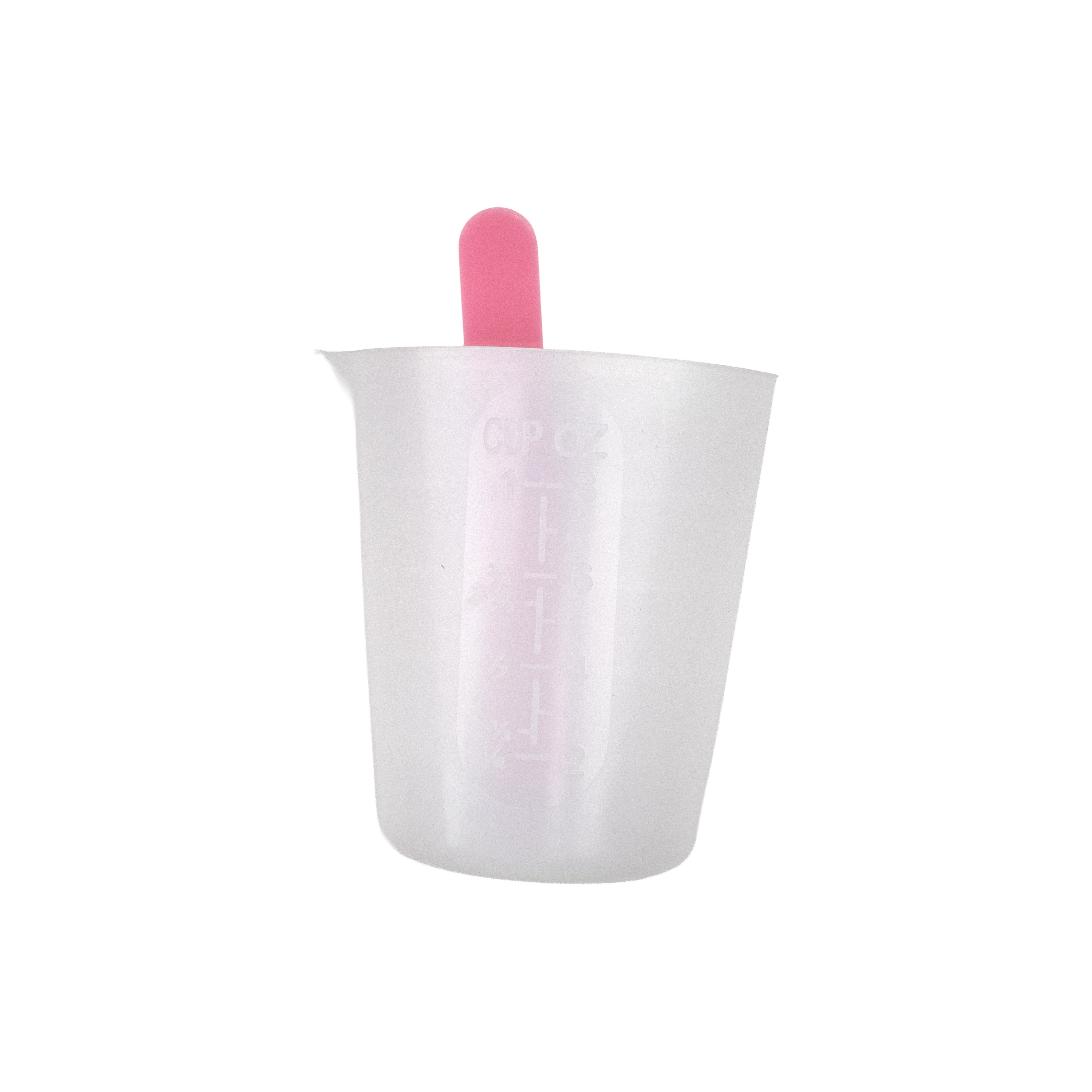 Silicone Mould Measuring Cup With Stick 250ml 13 X 7cm X D12mm 1pc