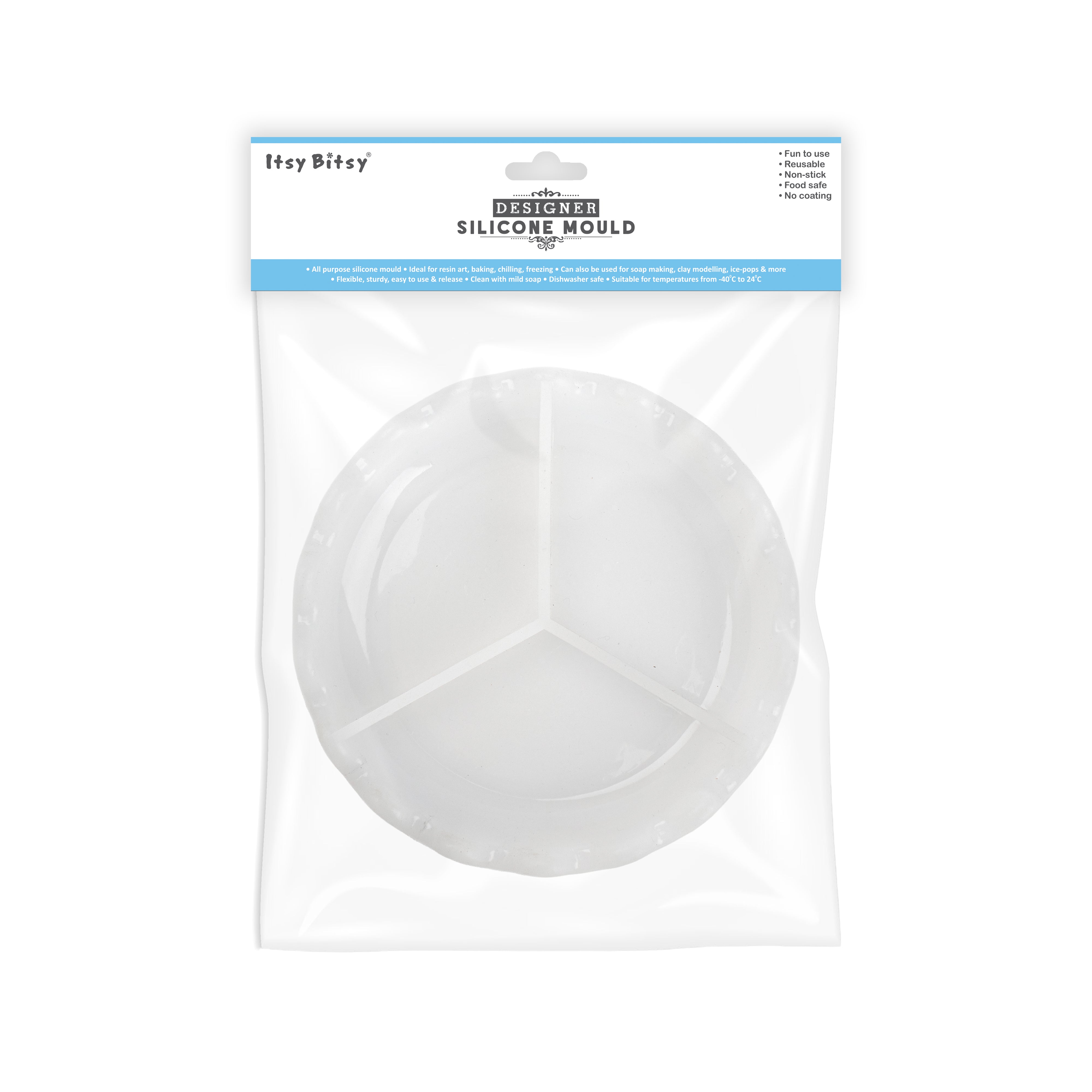 Silicone Dish Mould Dia 5Inch X D20mm 1pc