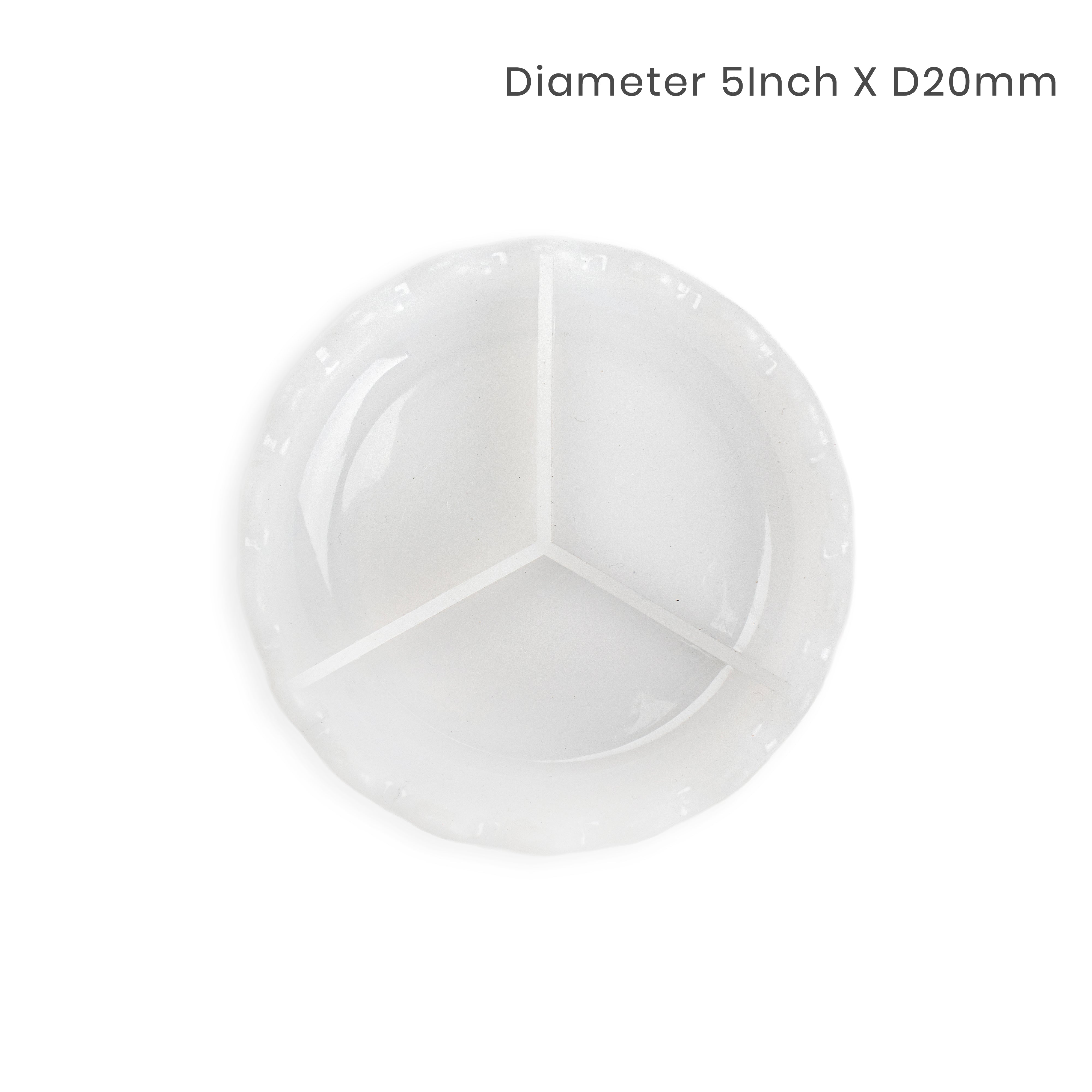 Silicone Dish Mould Dia 5Inch X D20mm 1pc