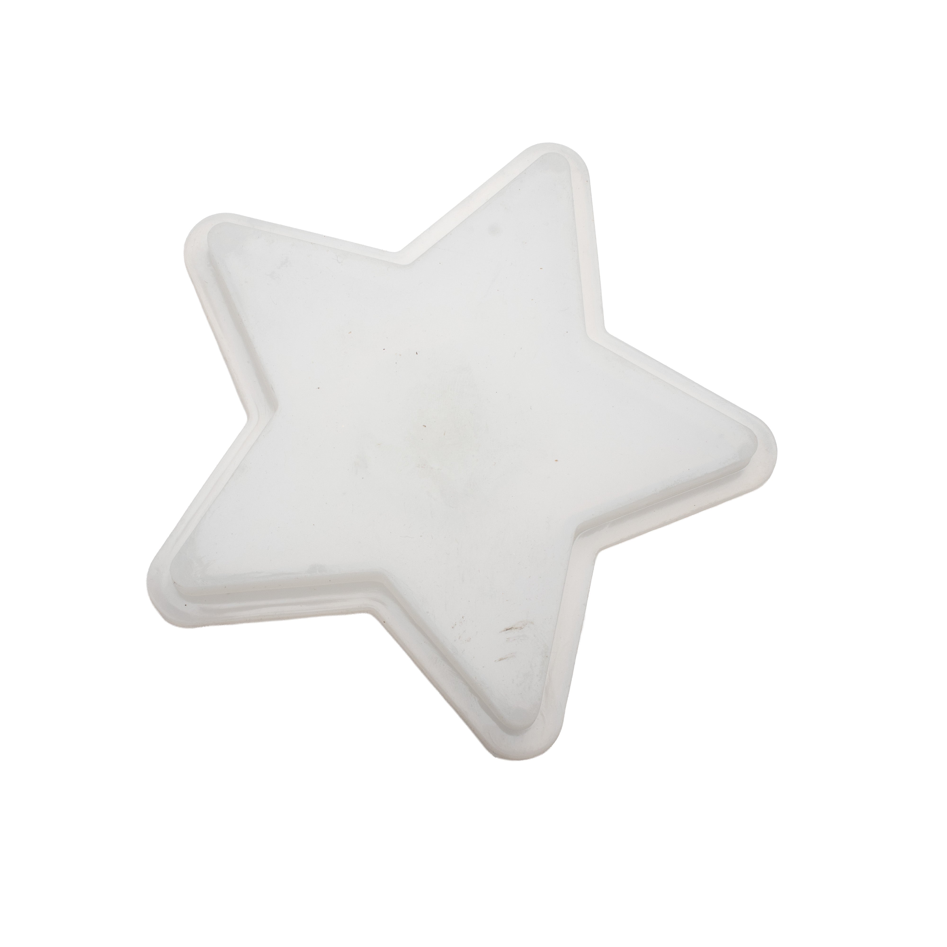 Silicone Mould Star 4Inch X D5mm 1pc
