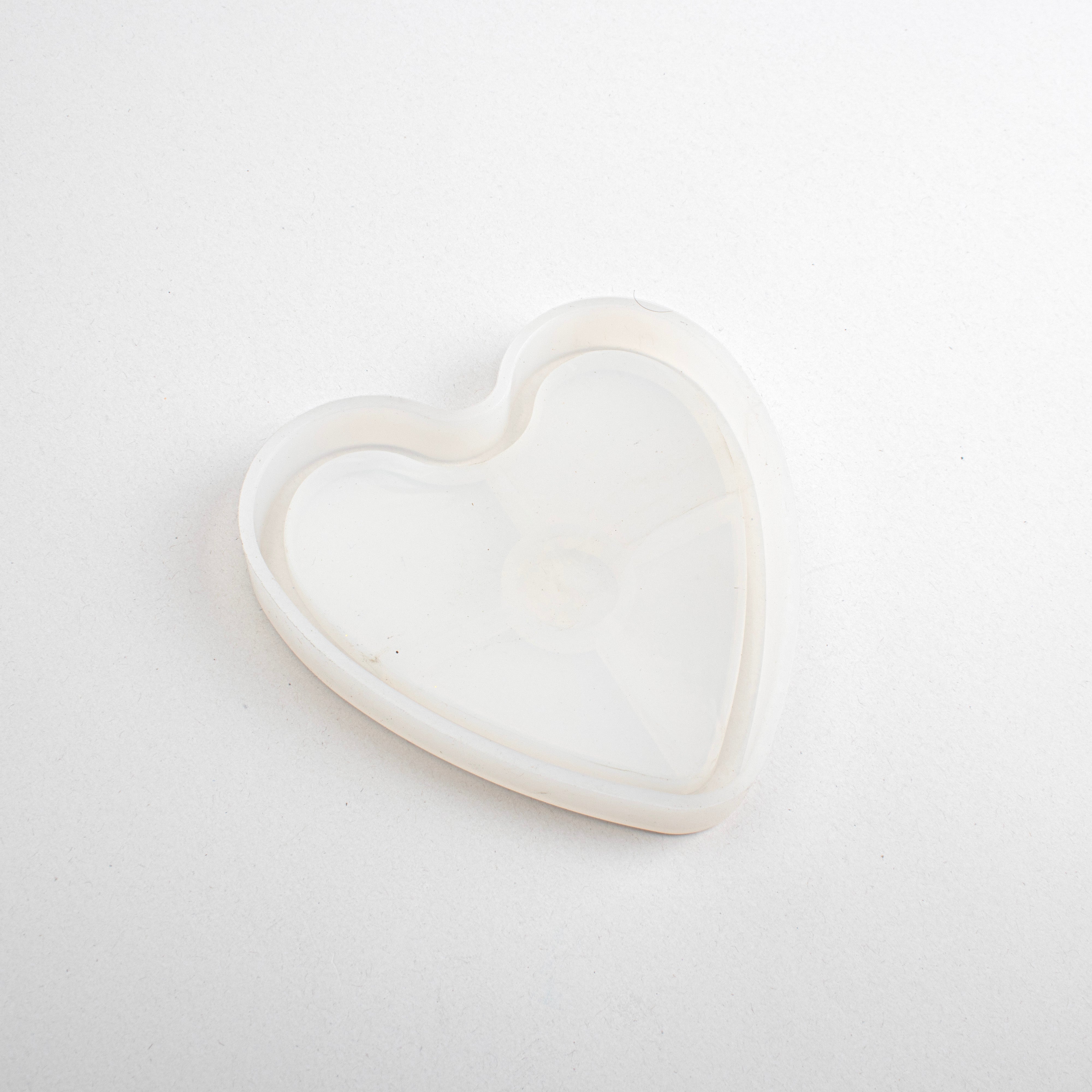 Silicone Mould Heart Border 4Inch X D10mm 1pc