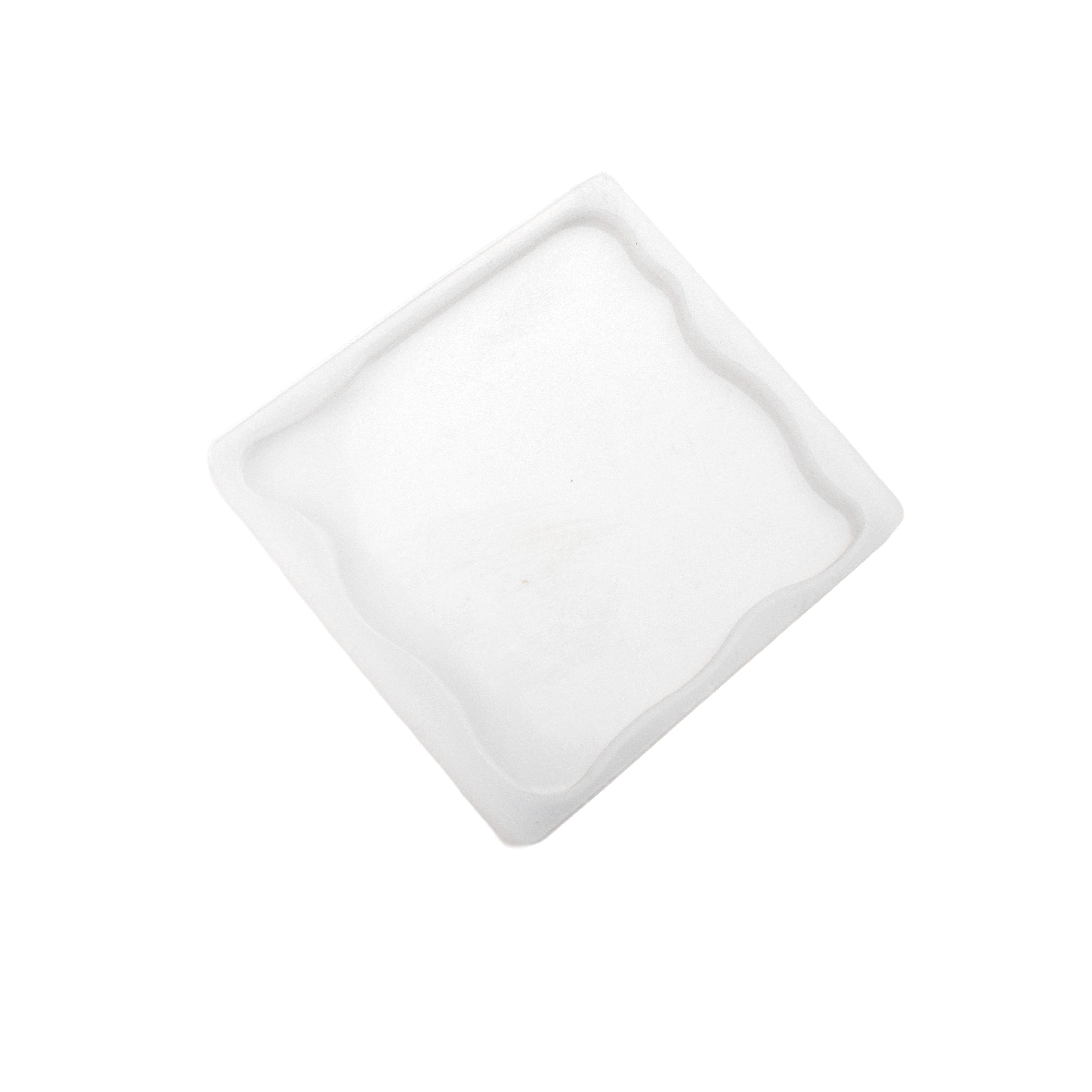 Silicone Mould Square Zigzag 4 Inch X D5mm 1pc