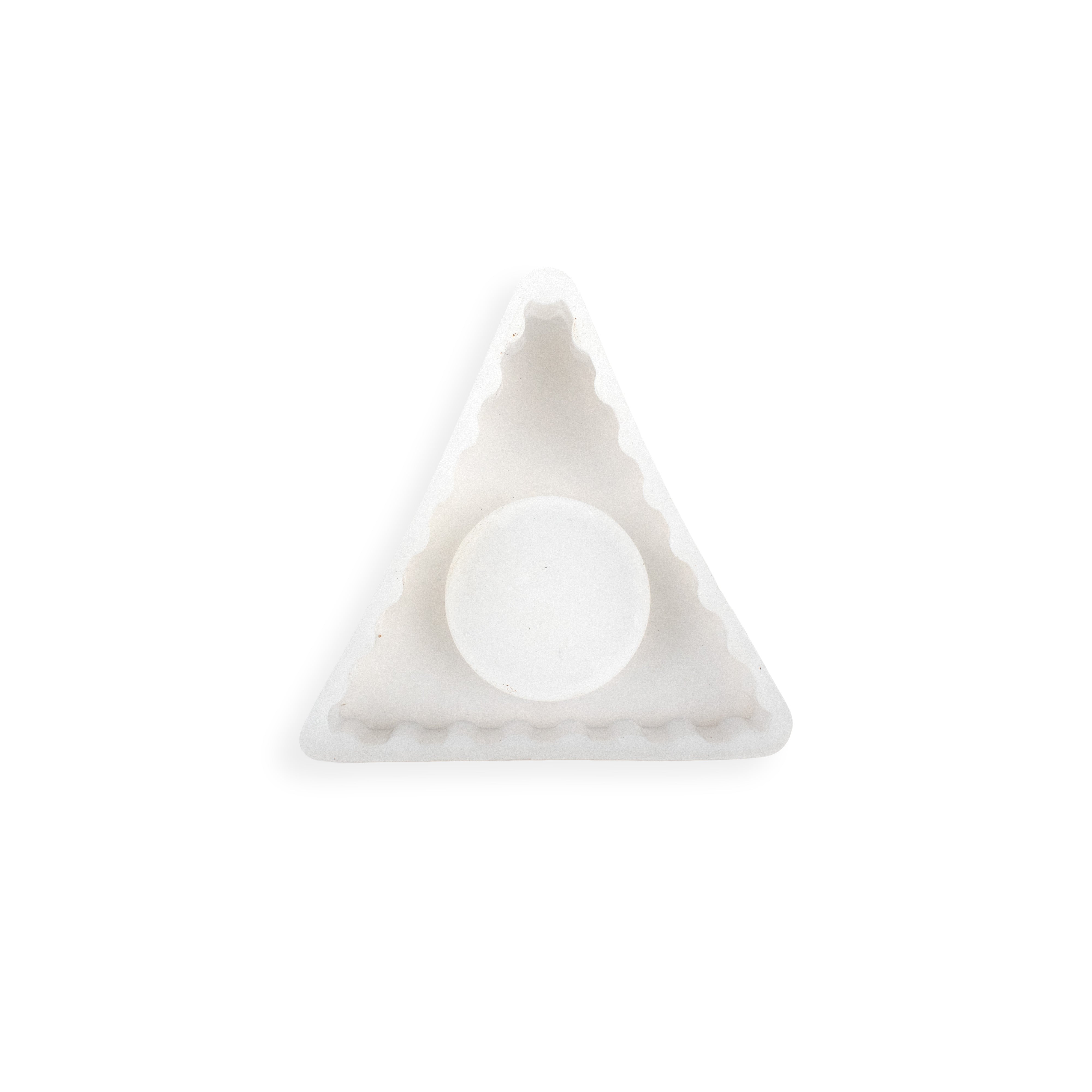 Silicone Mould Triangle T-light Candle 1pc