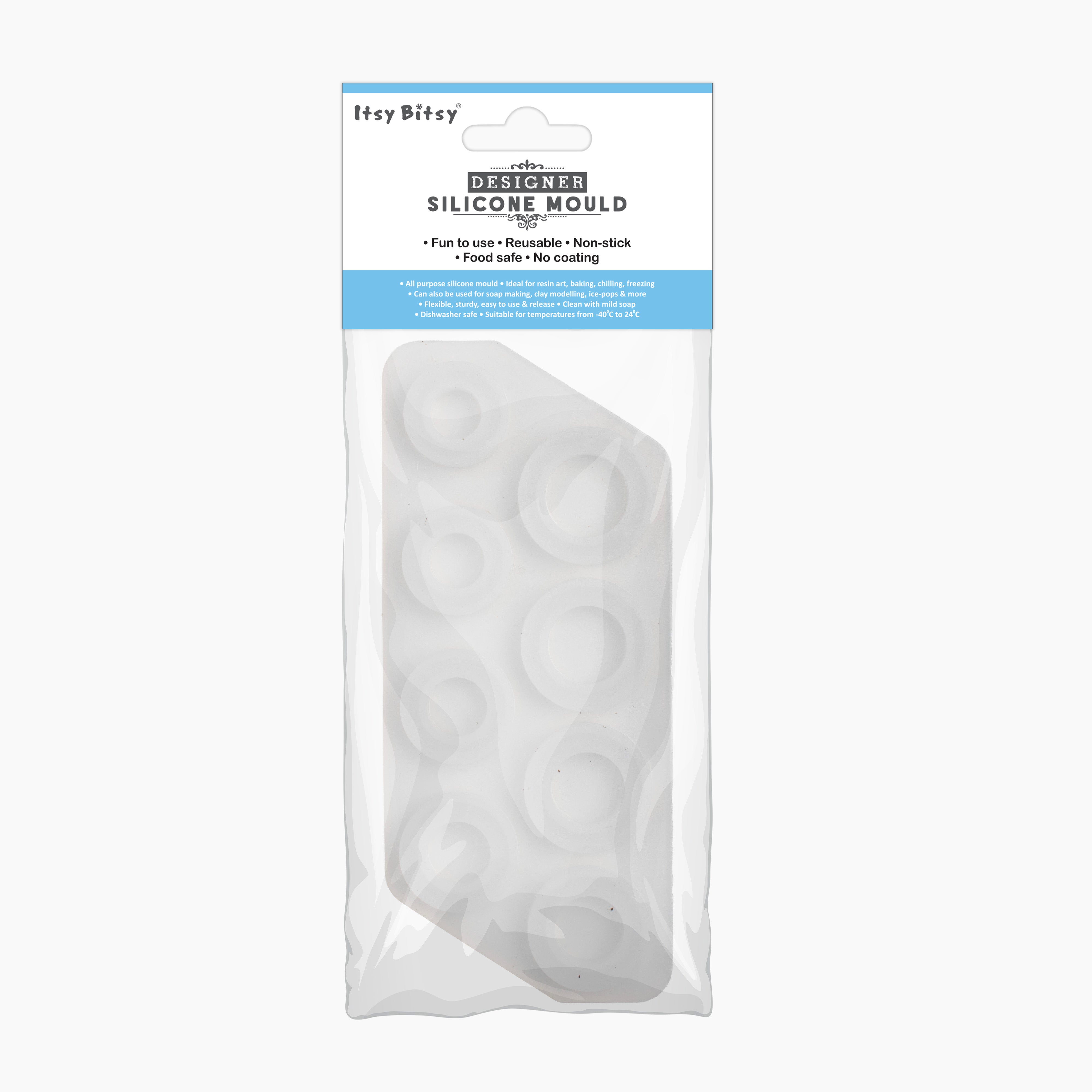Silicone Mould Finger Ring 8 Cavity 1pc
