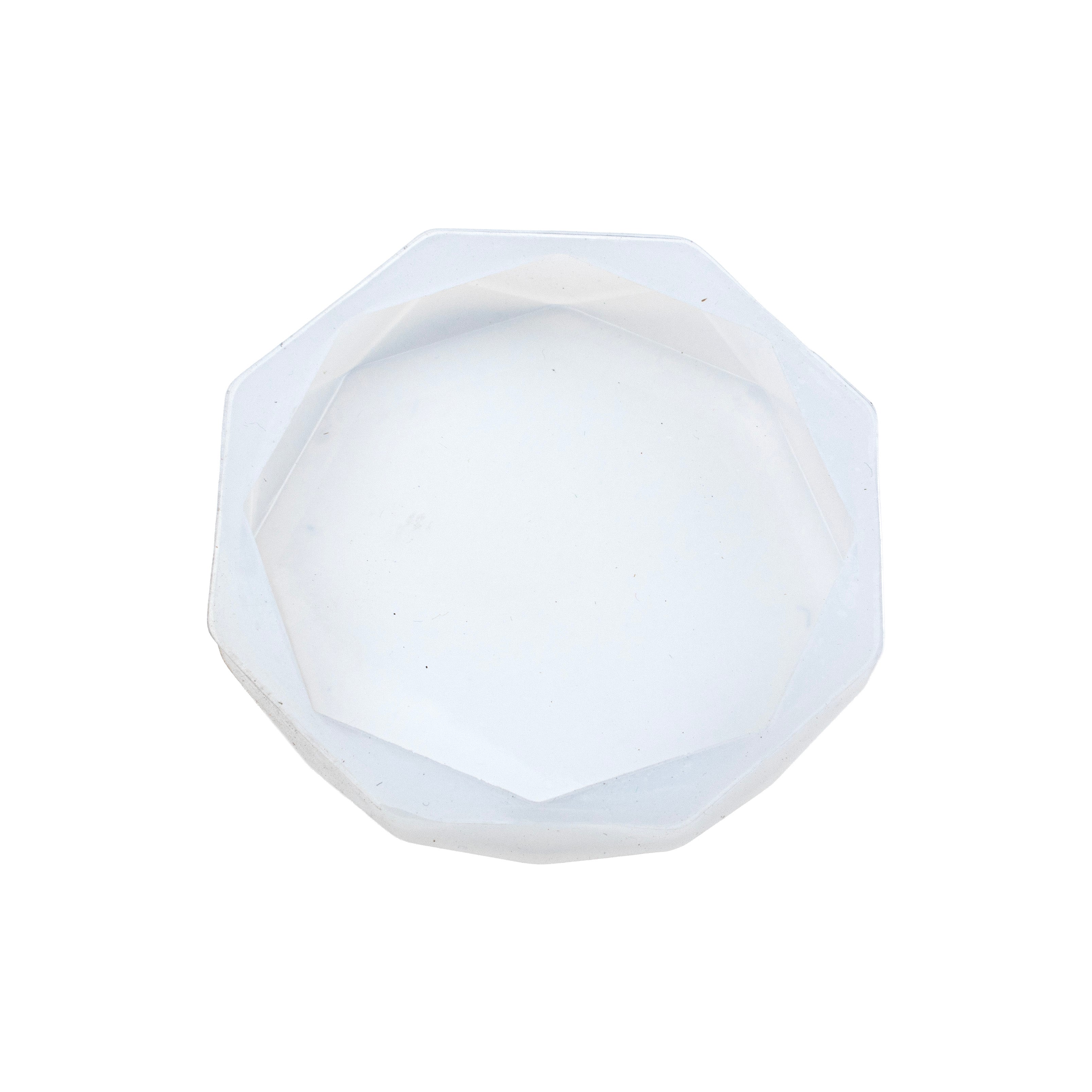 Silicone Mould Diamond Coaster 3Inch X D4mm 1pc