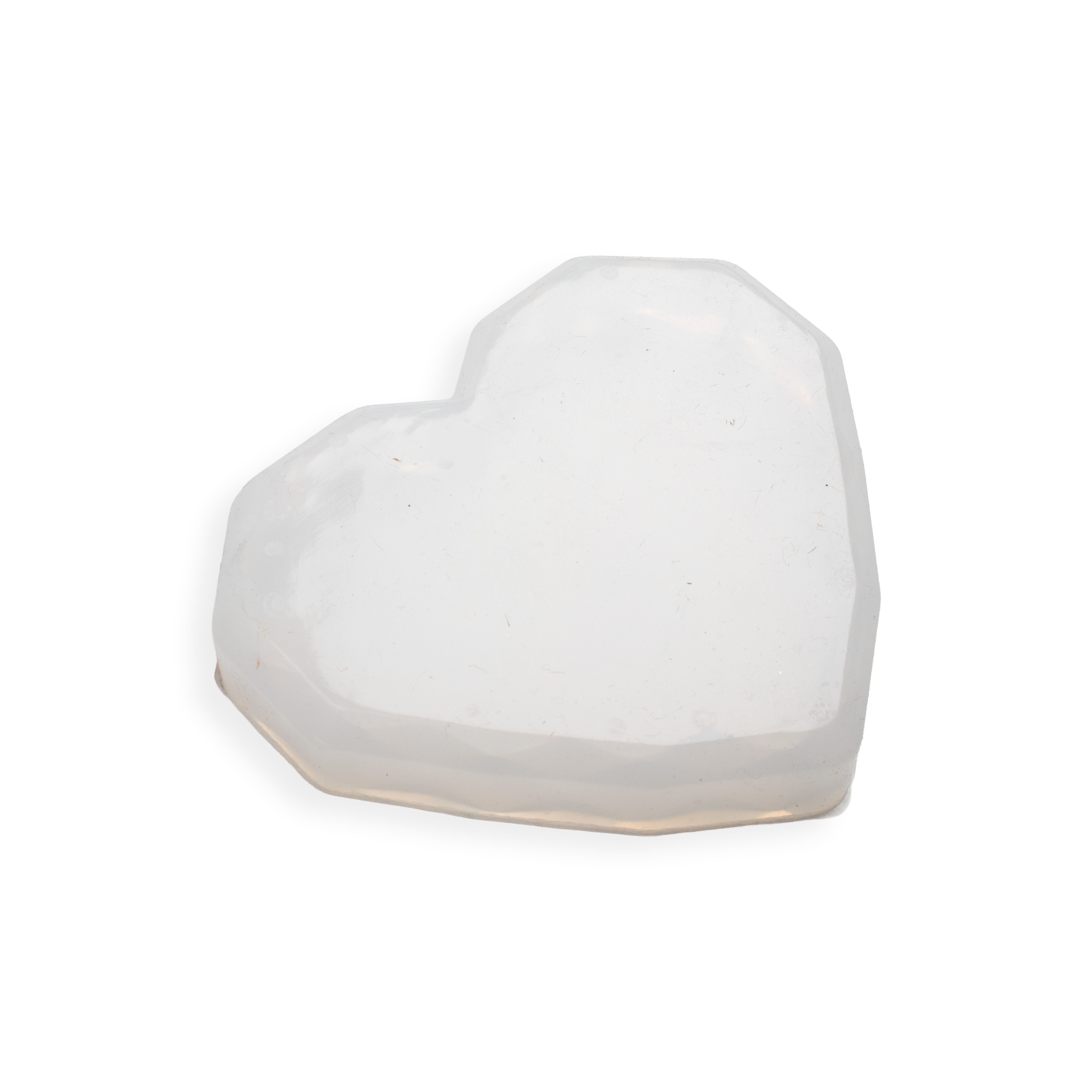 Silicone Mould Heart Wavy Edge 3Inch X D10mm 1pc