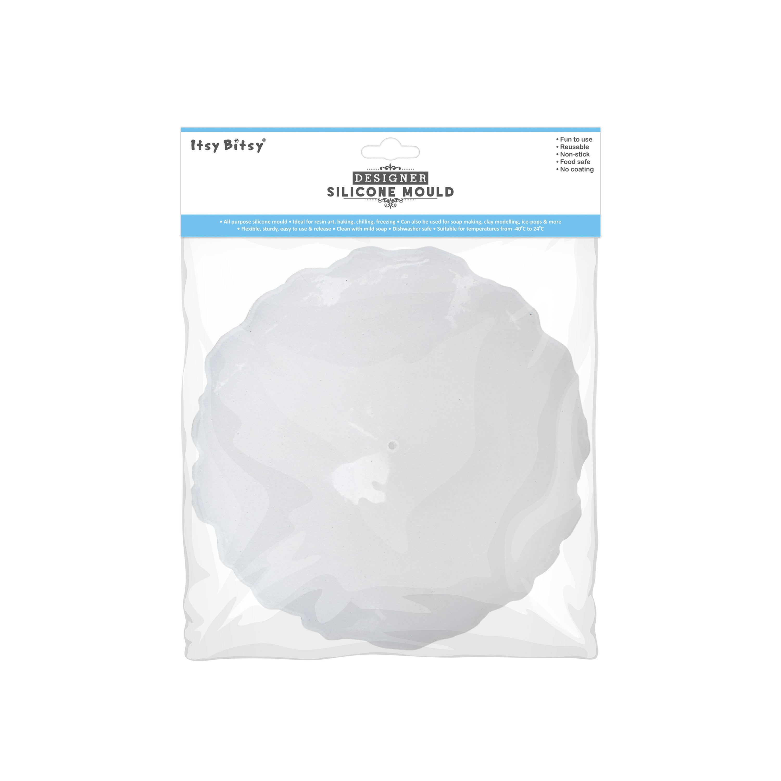 Silicone Mould clock 6Inch X D10mm 1pc