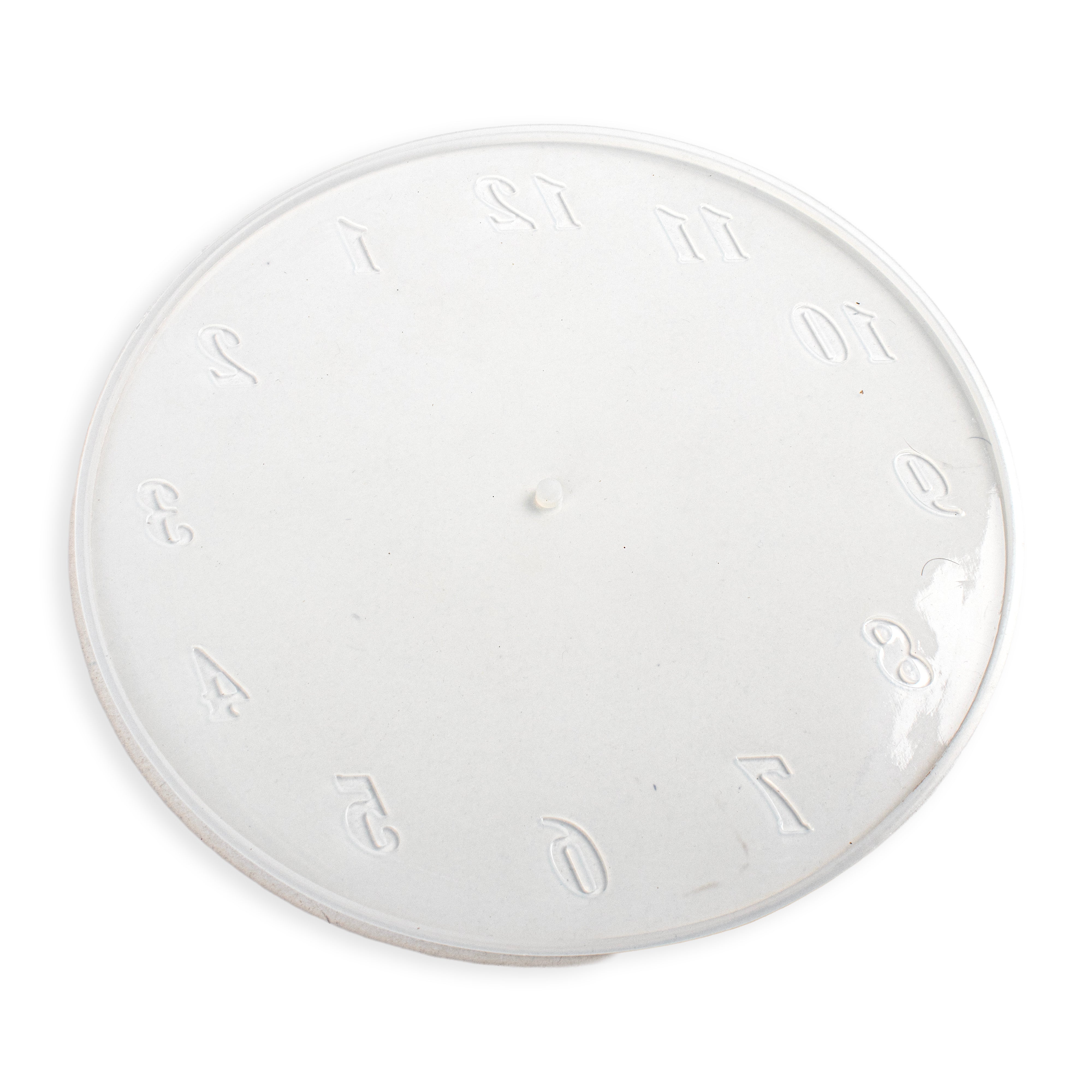 Silicone Mould Clock with Numbers 12Inch 1pc