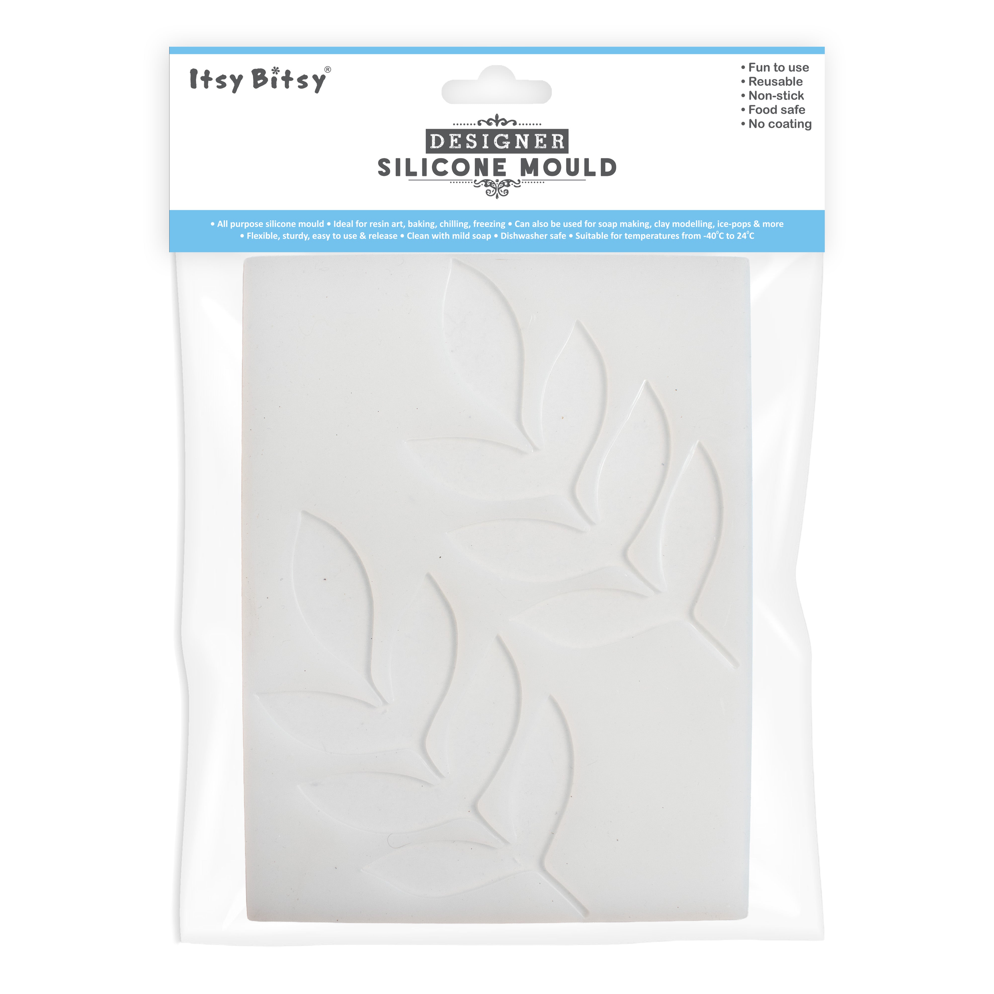 Silicone Mould Leaves 1pc