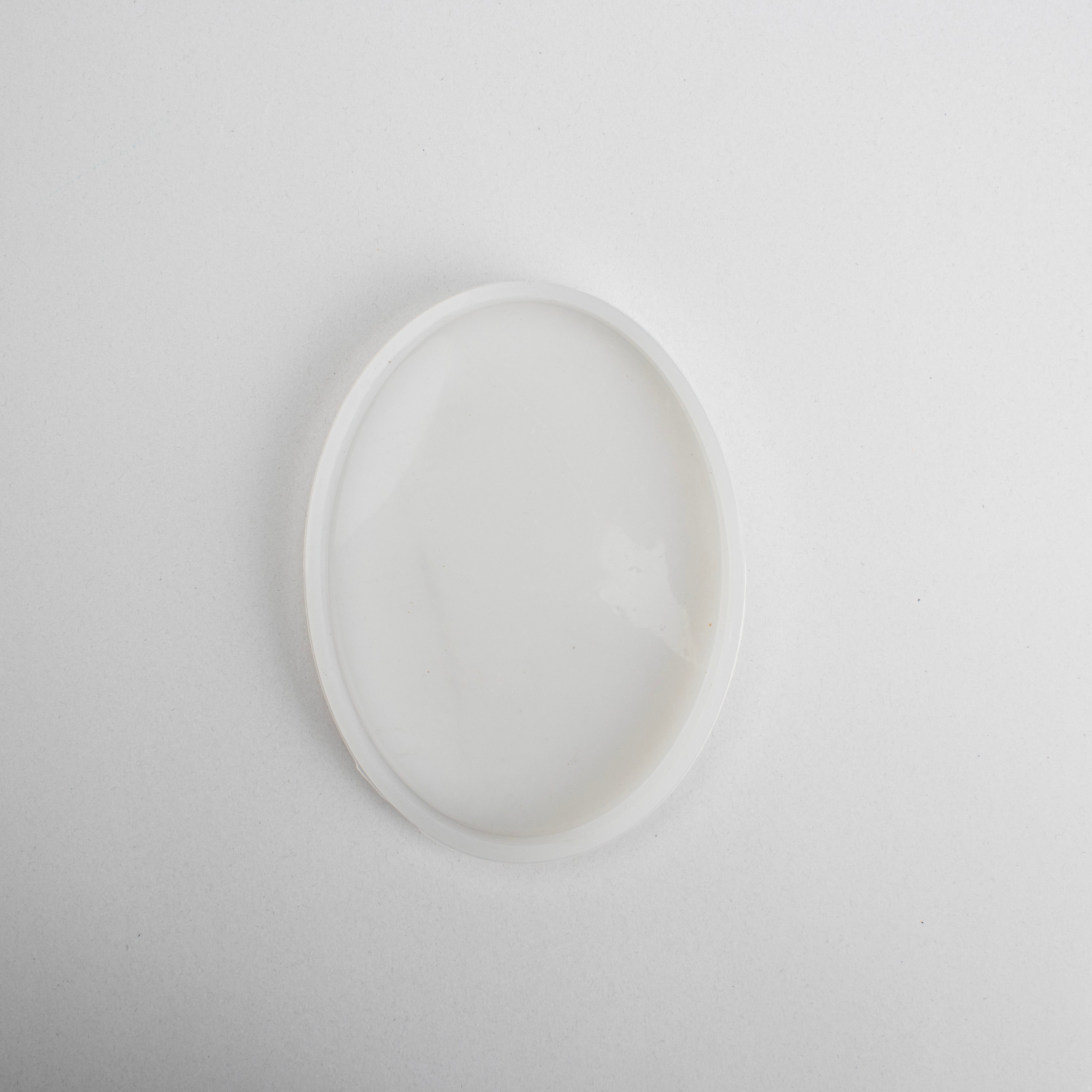 Silicone Mould Oval 15 X 11cm X D1.2cm 1pc