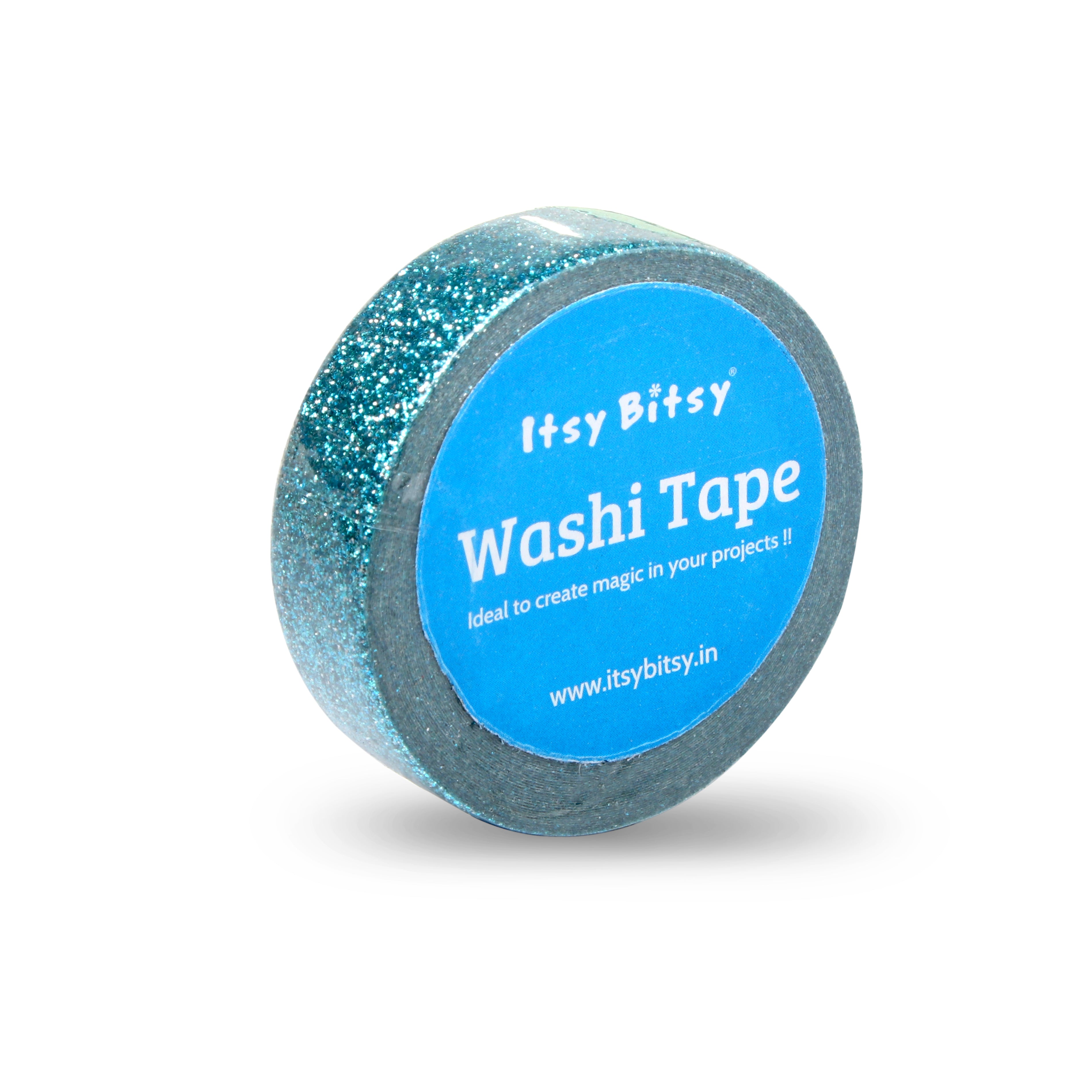 Washi Tape - Azure, 15mmx10m, 1pc