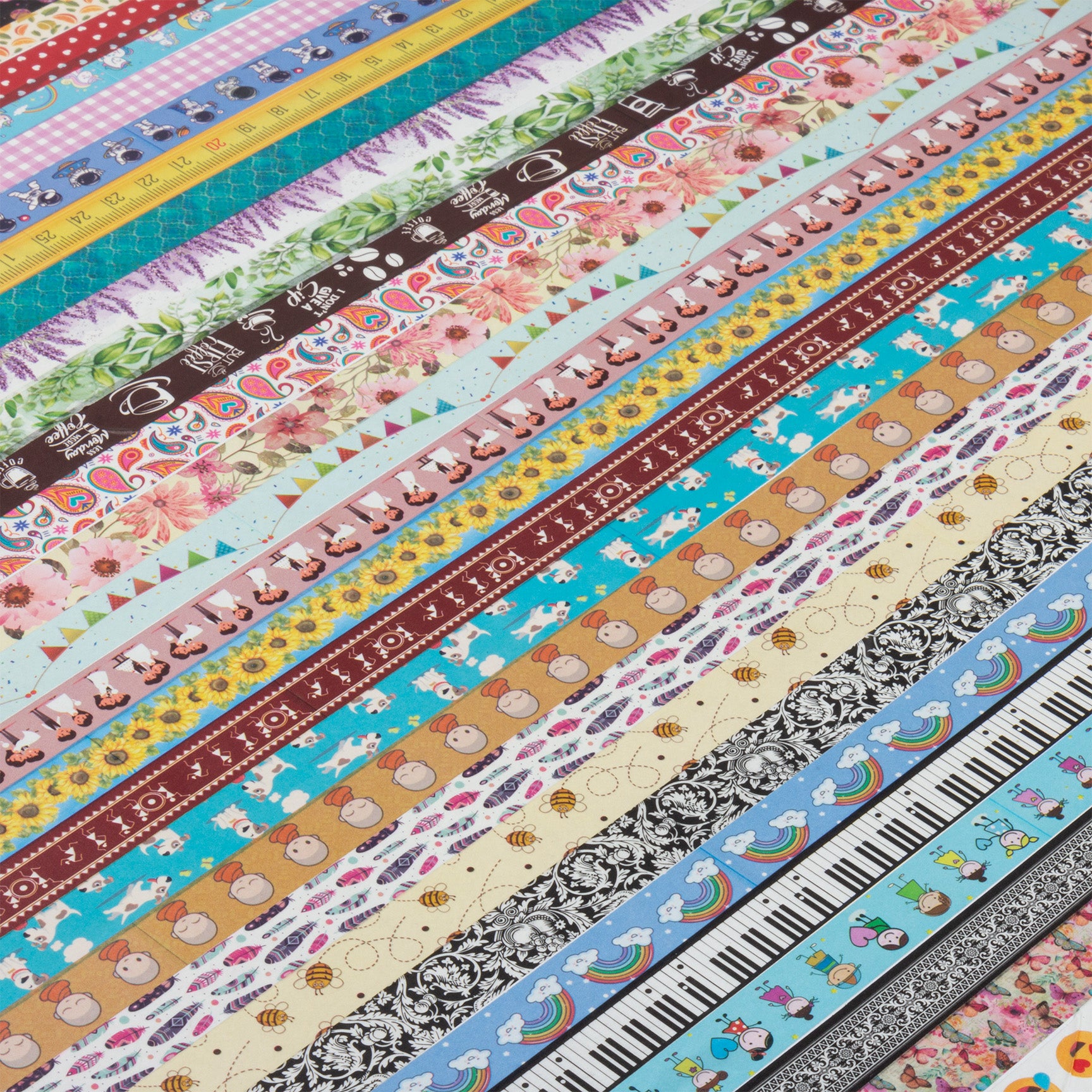 Washi Tape |Piano Tunes | 15mmx10mtr | 1pc