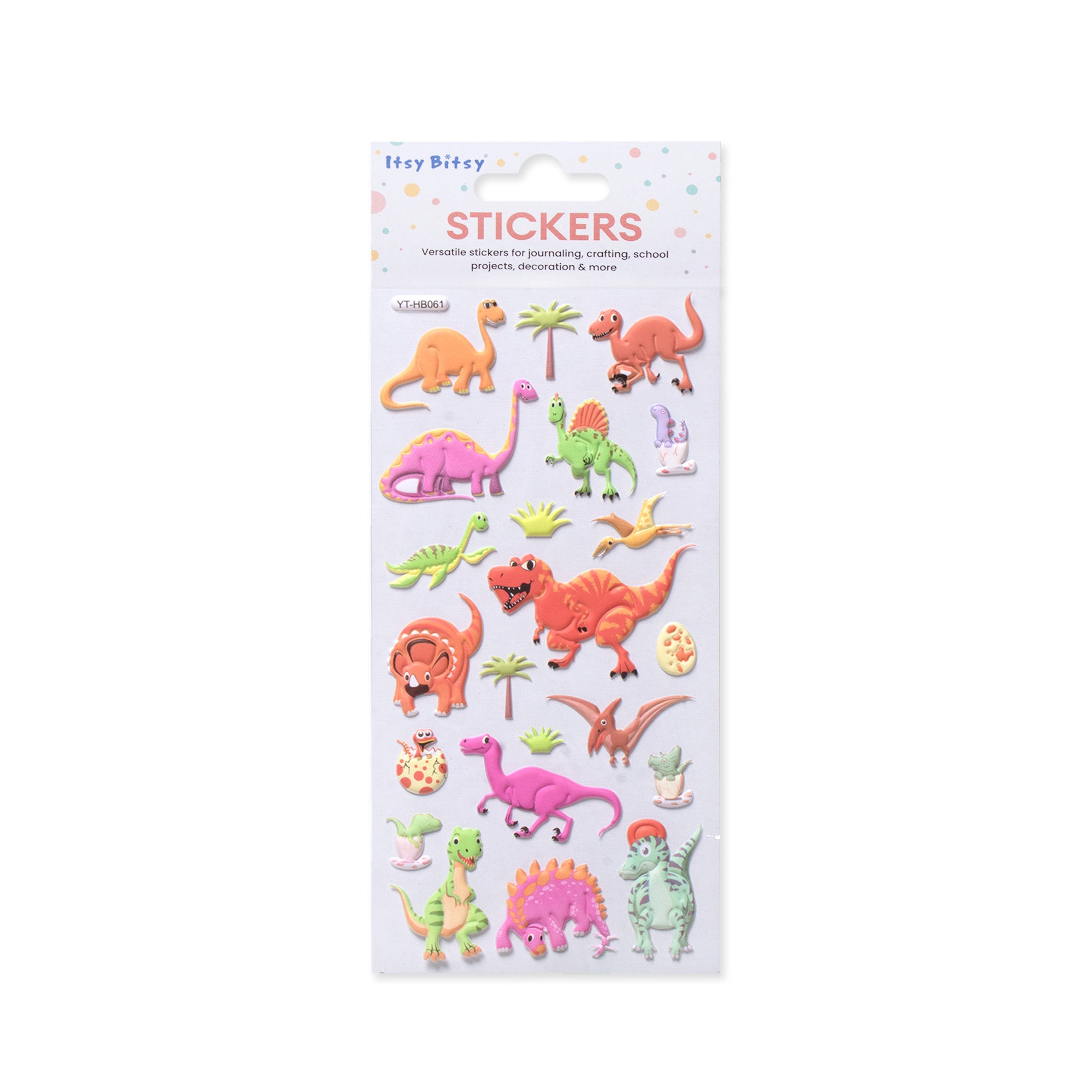 Fun Sticker Dino Planet 22pcs