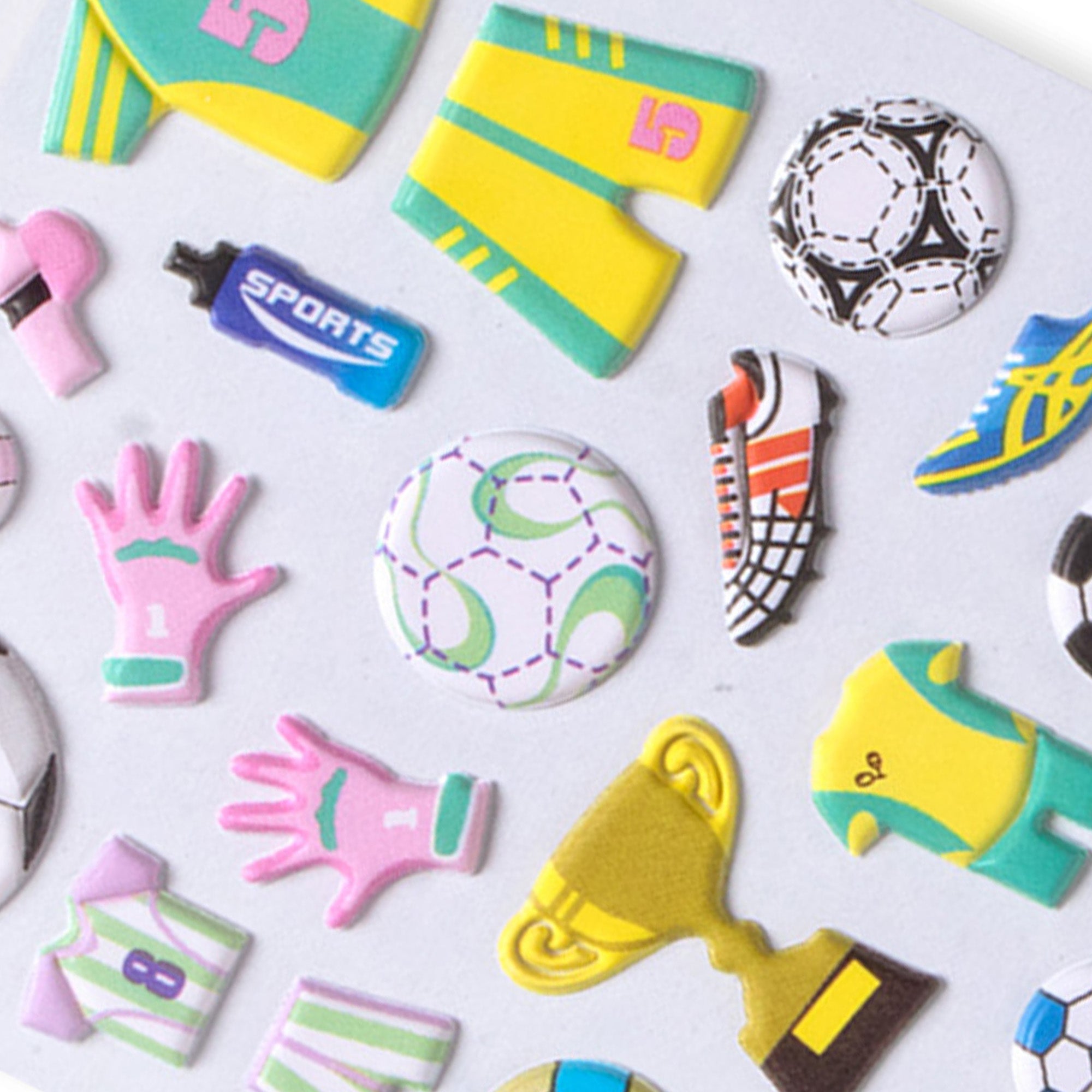 Fun Sticker Soccer Always 39pcs