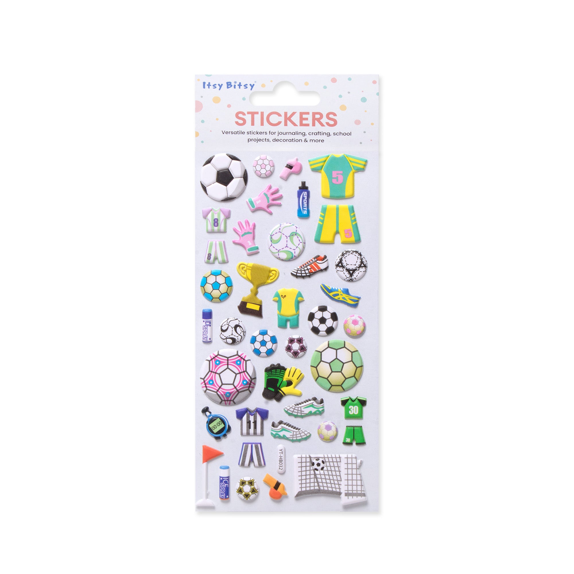 Fun Sticker Soccer Always 39pcs