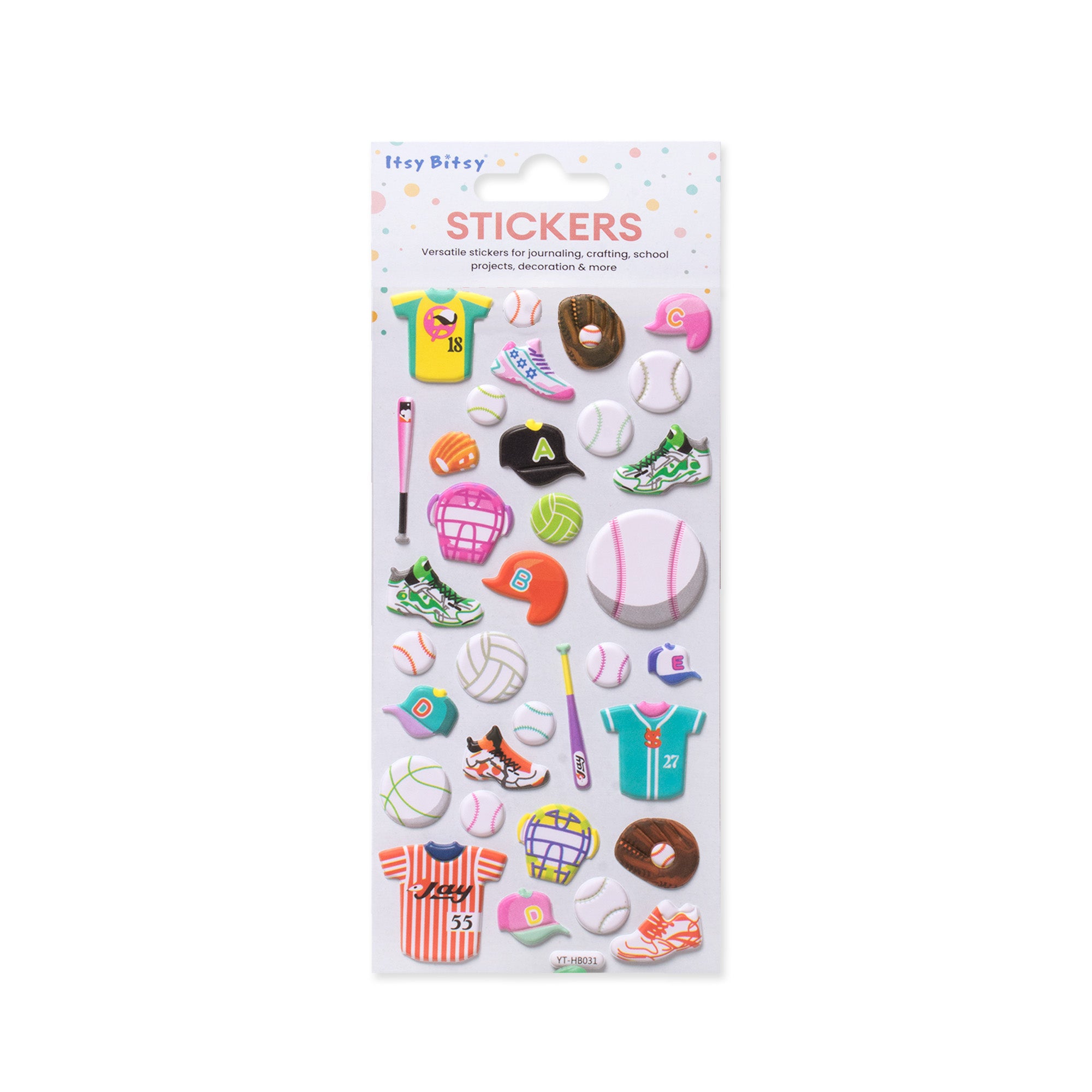 Fun Sticker Let's play 34pcs