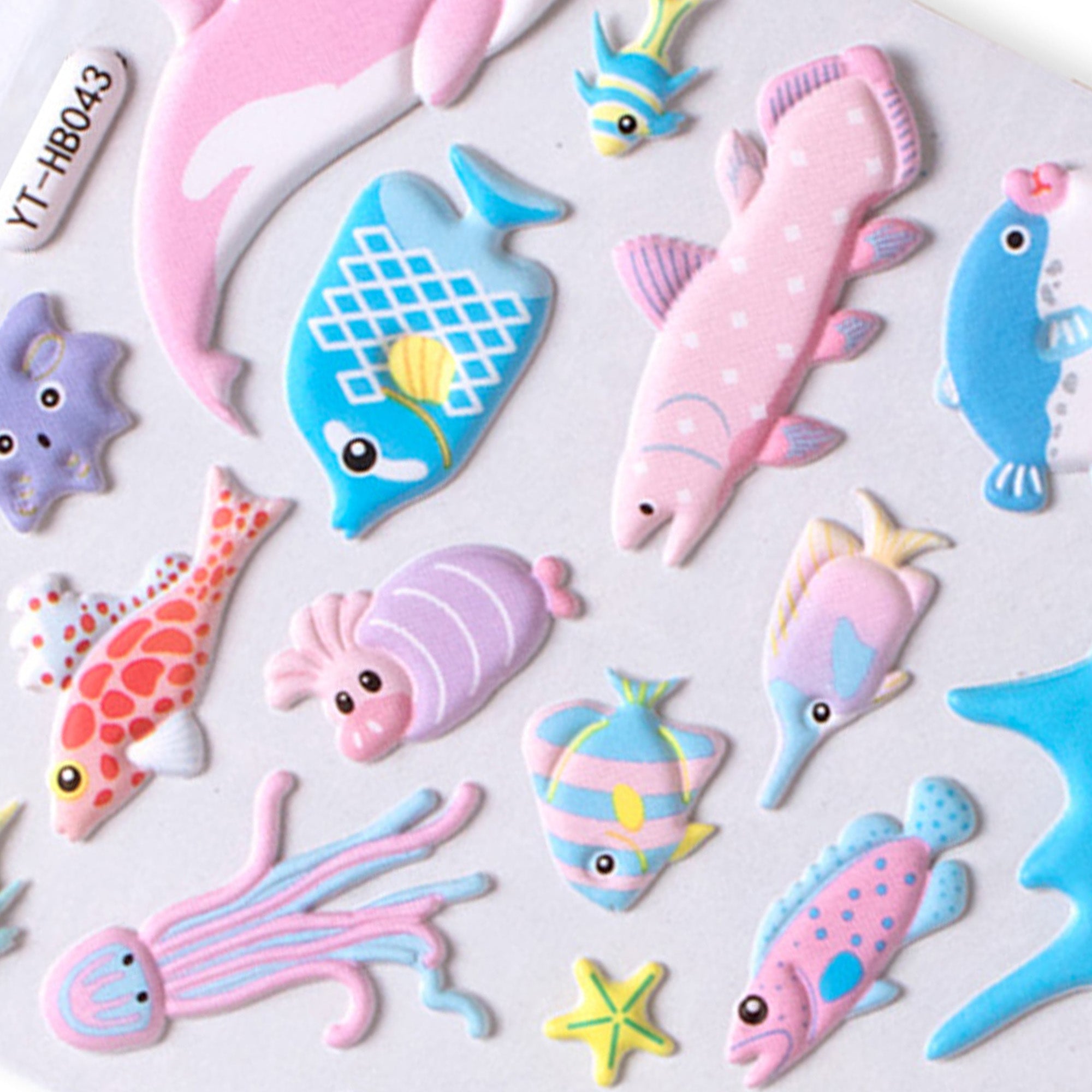 Fun Sticker Sea Friends 33pcs