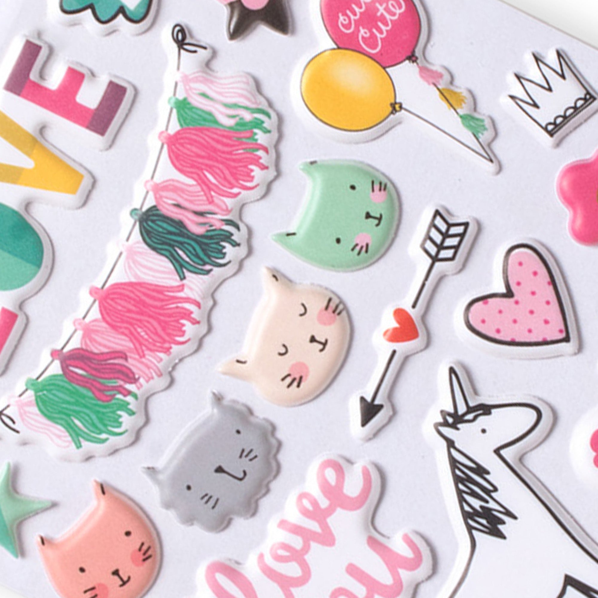 Fun Sticker Hello Love 32pcs